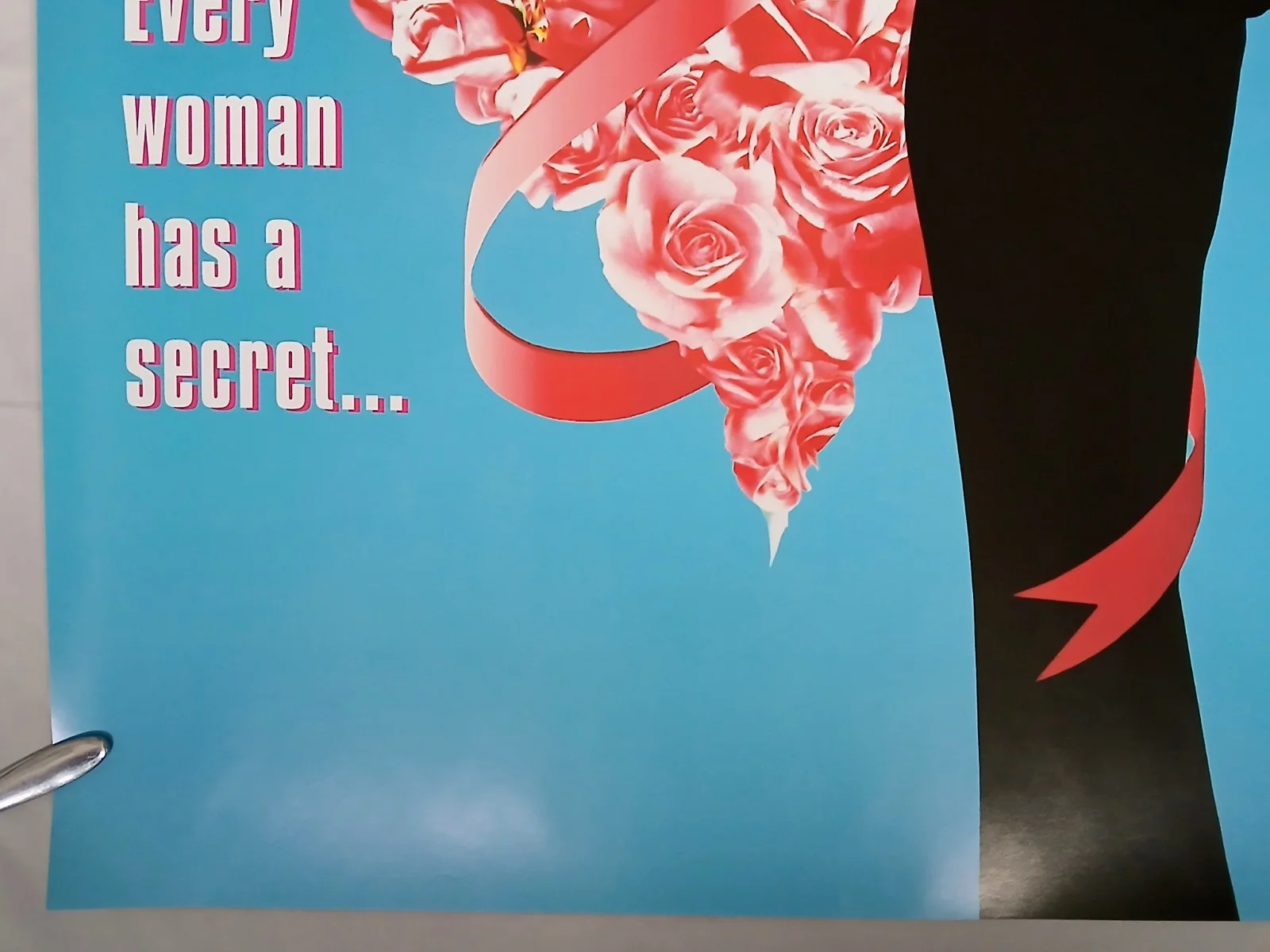 THE FLOWER OF MY SECRET (1995) rolled original UK quad poster - Pedro Almodovar, изображение 4