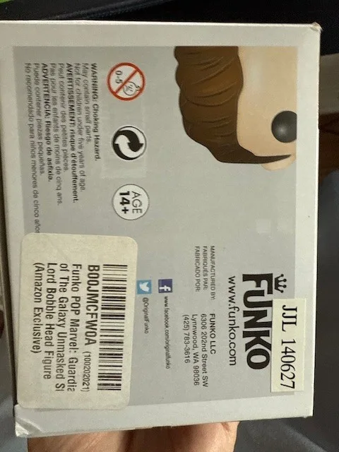 Chris Pratt — Chris Pratt Signed Star Lord Funko Guardians Of The Galaxy JSA CERTIFIED, изображение 4
