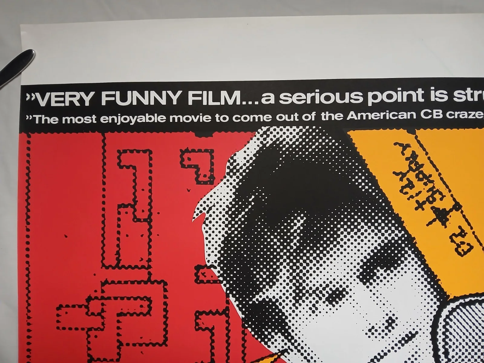 CITIZEN'S BAND (1977) original rolled UK quad poster - CB comedy drama, изображение 2