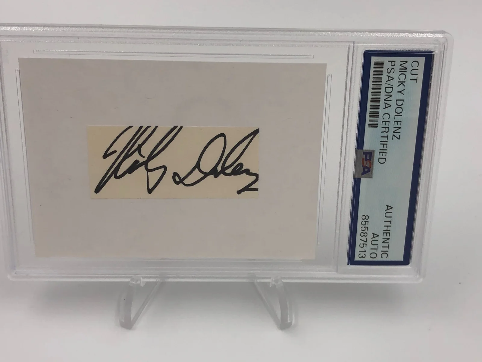 MICKY DOLENZ AUTO Signed PSA AUTHENTIC Index Card Music THE MONKEES, image 5