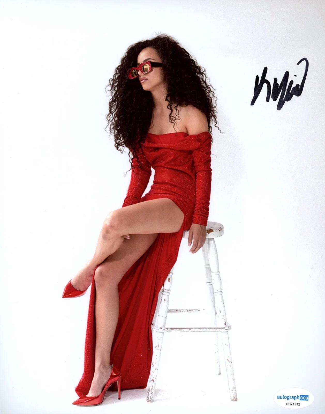 KIANA MADEIRA — Kiana Madeira signed 8x10 Photo MALCOLM IN THE MIDDLE L AUTOGRAPH Sexy ACOA COA, изображение 3