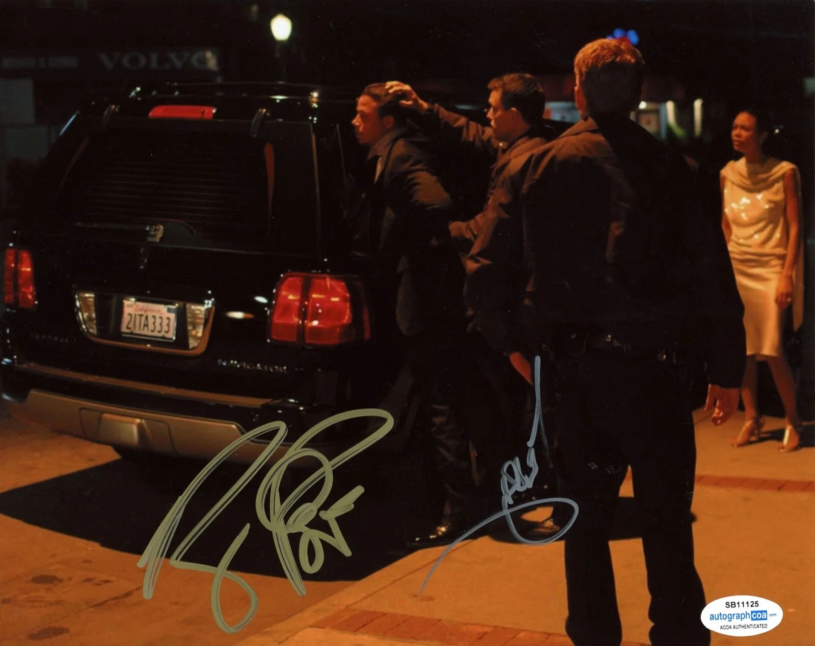 TERRENCE HOWARD, RYAN PHILLIPPE — Terrence Howard & Ryan Phillippe signed "CRASH" 8x10 Photo EXACT Proof ACOA COA, image 4