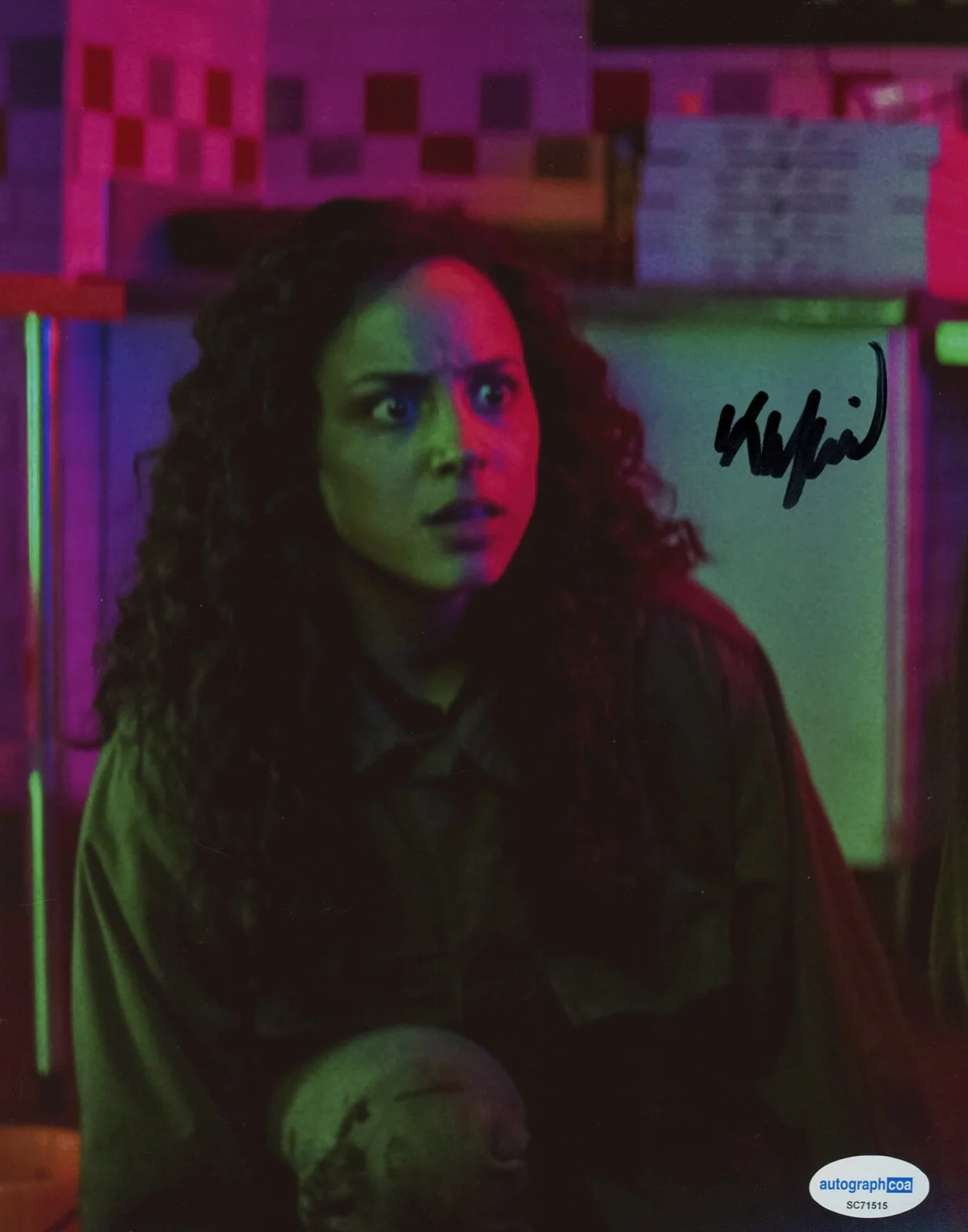 KIANA MADEIRA — iana Madeira signed "FEAR STREET" 8x10 Photo n MALCOLM IN MIDDLE Deena ACOA COA, изображение 3