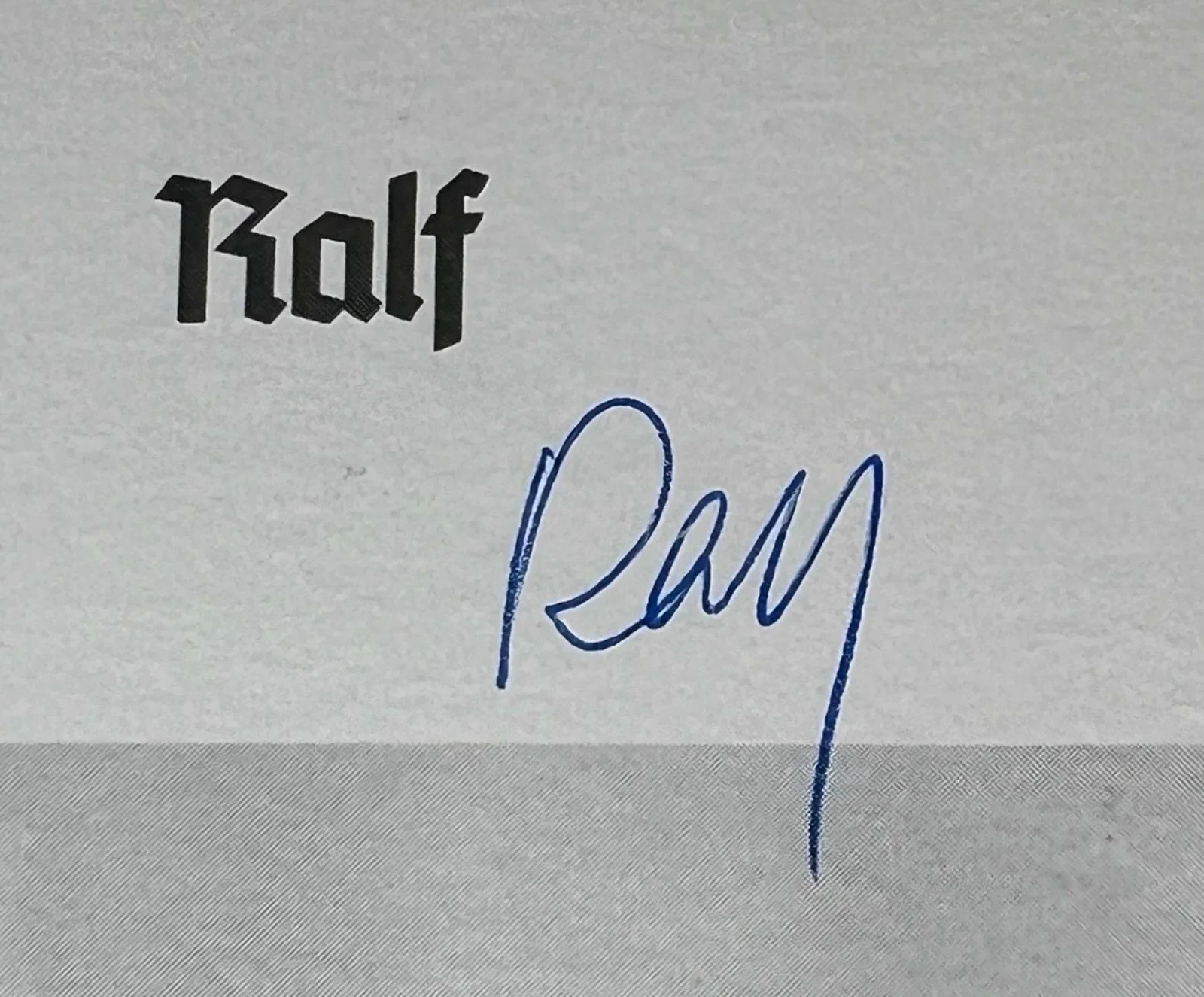 KRAFTWERK -SPECTACULAR VINTAGE AUTOGRAPHED Ralf & Florian LP -SIGNED IN 1981/COA, image 2