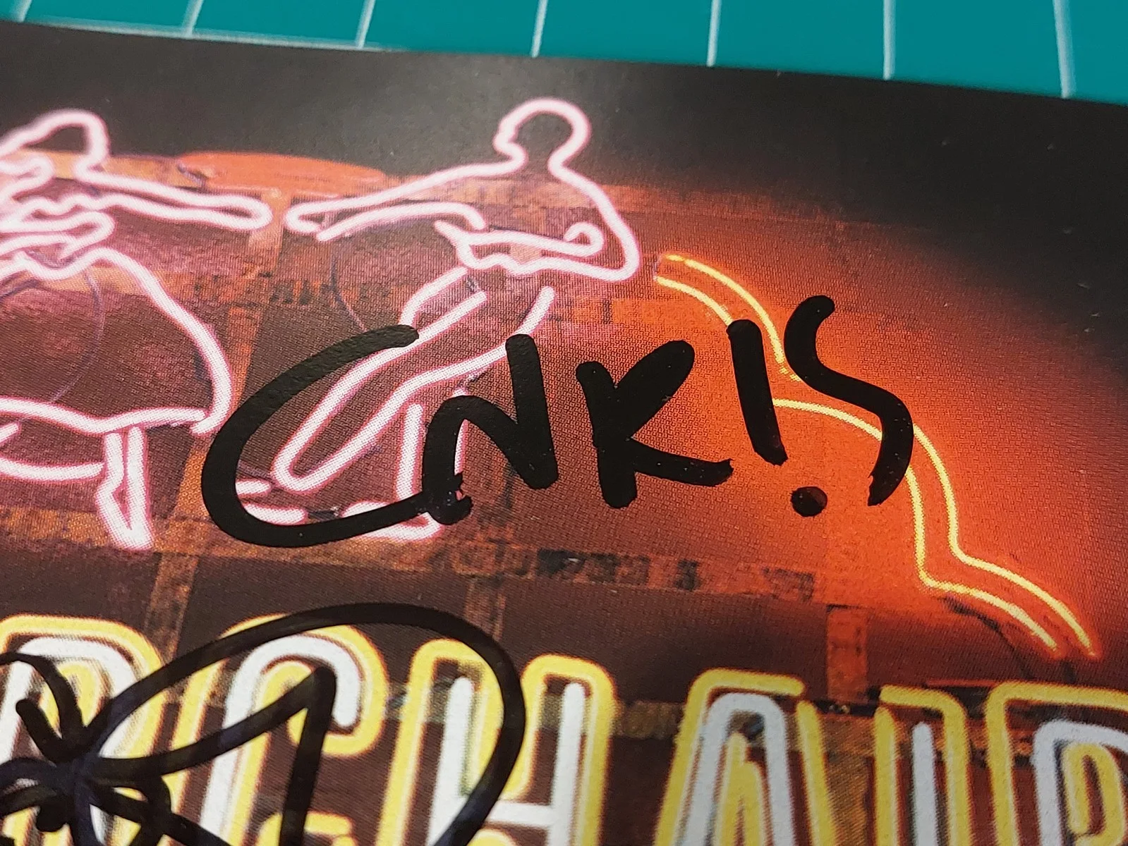Silverchair Autographed Neon Ballroom CD Booklet Signed Ben Chris Daniel, image 2