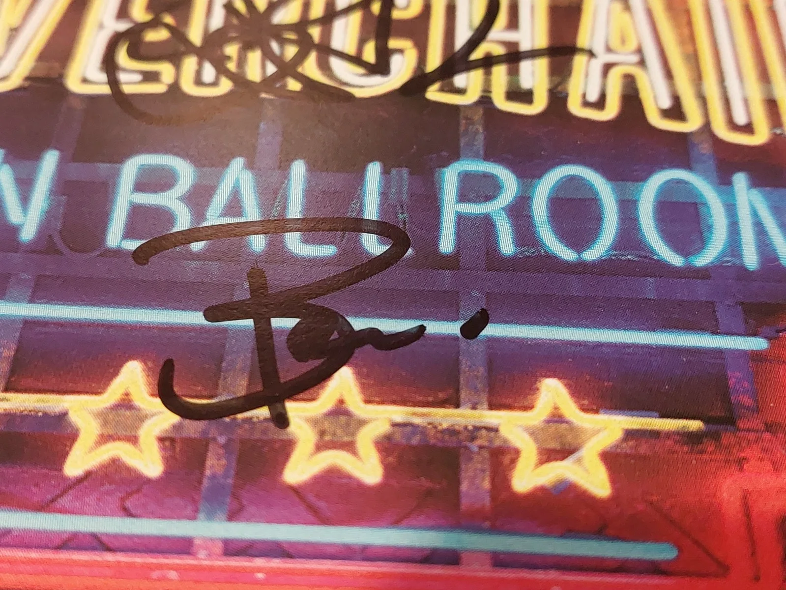 Silverchair Autographed Neon Ballroom CD Booklet Signed Ben Chris Daniel, image 4