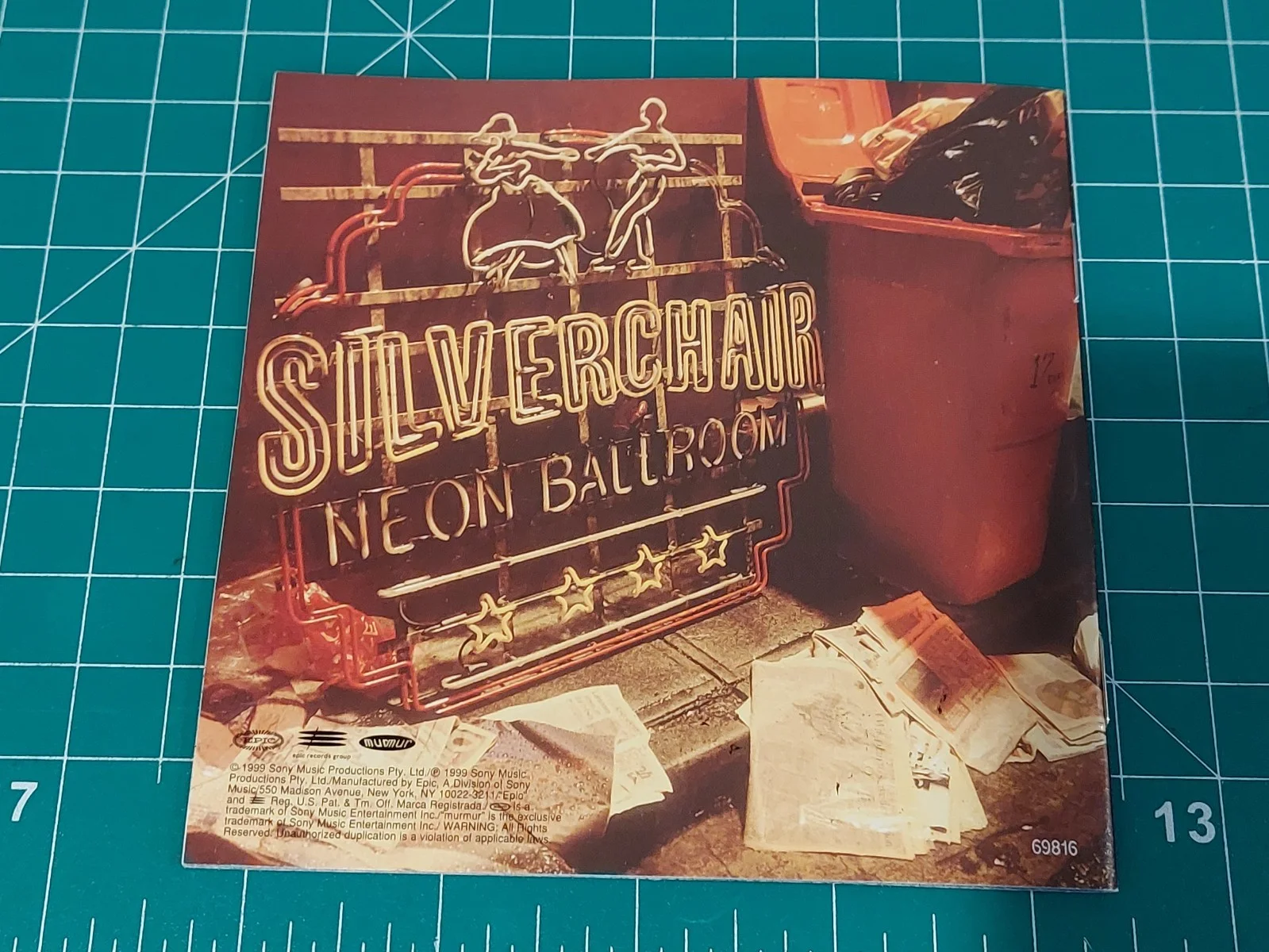 Silverchair Autographed Neon Ballroom CD Booklet Signed Ben Chris Daniel, image 5