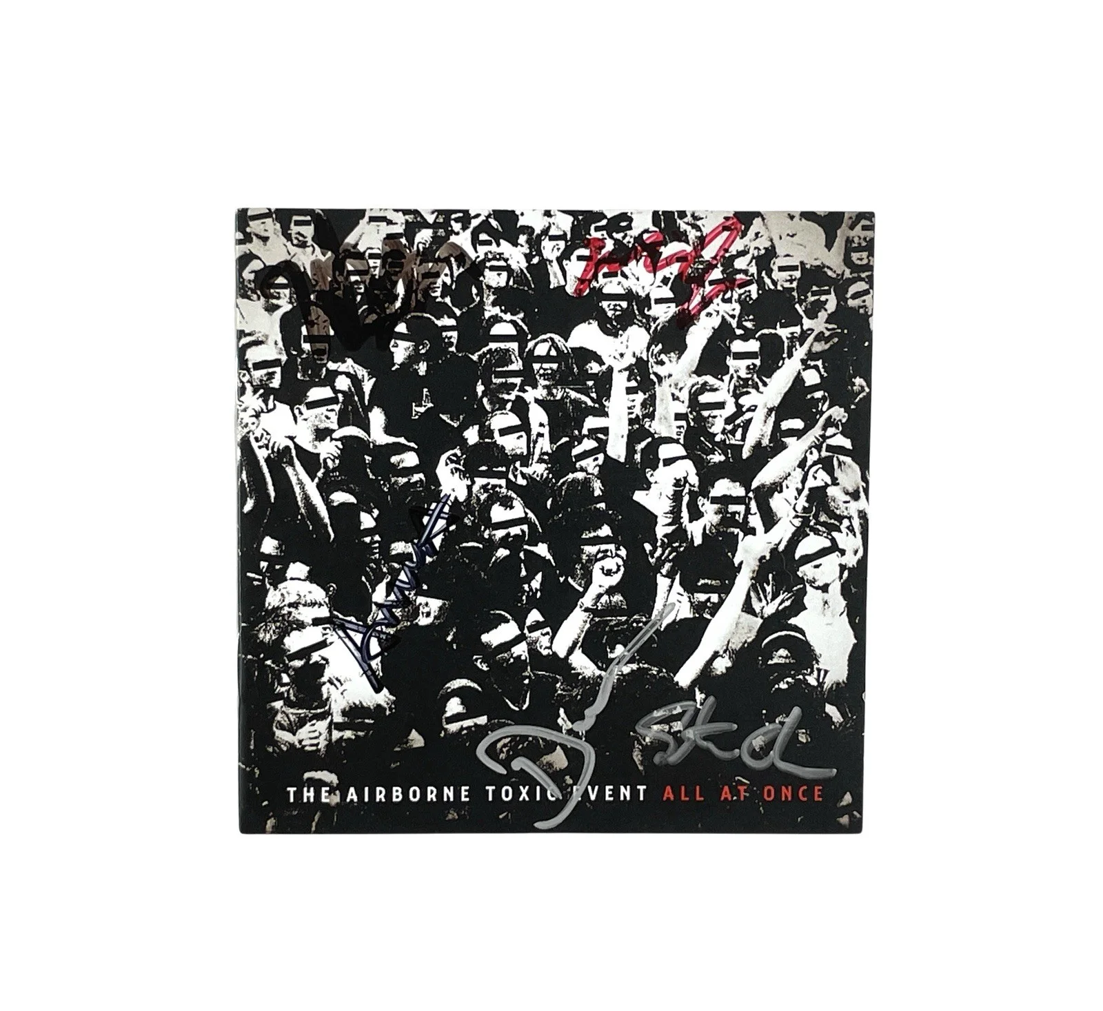The Airborne Toxic Event Band Signed Autographed All At Once CD JSA COA 🎸🎙️, изображение 3