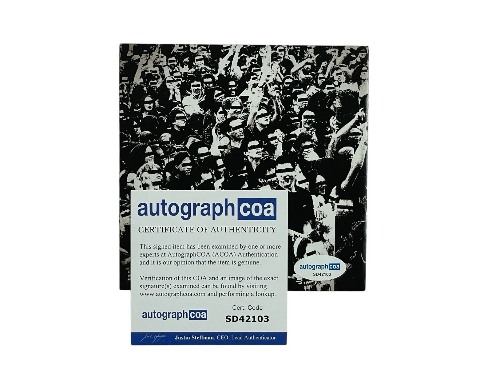 The Airborne Toxic Event Band Signed Autographed All At Once CD JSA COA 🎸🎙️, изображение 4