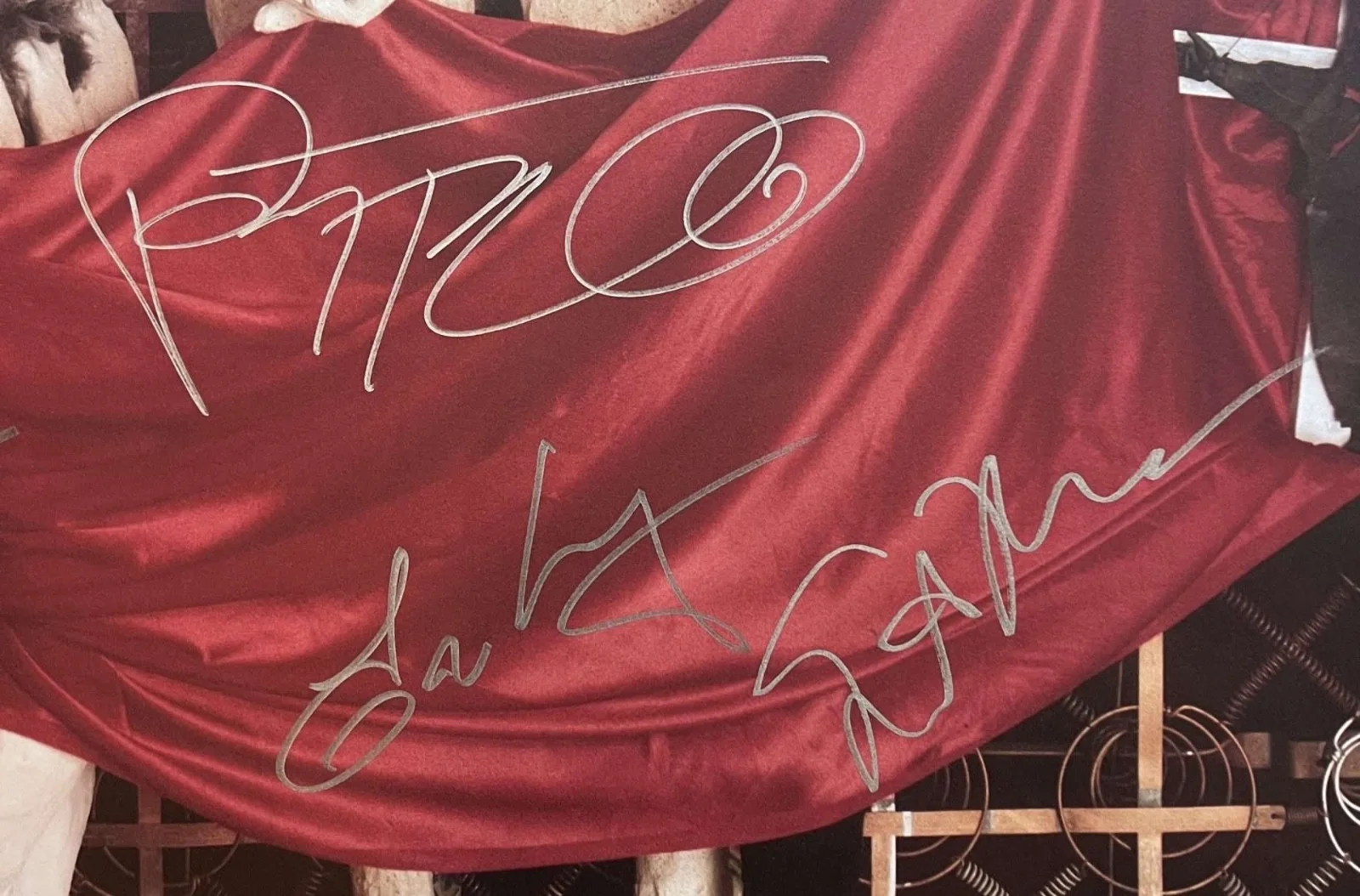 JANES ADDICTION -FULL BAND SIGNED Ritual de lo Habitual PROMOTIONAL LITHO/2 COAs, изображение 2