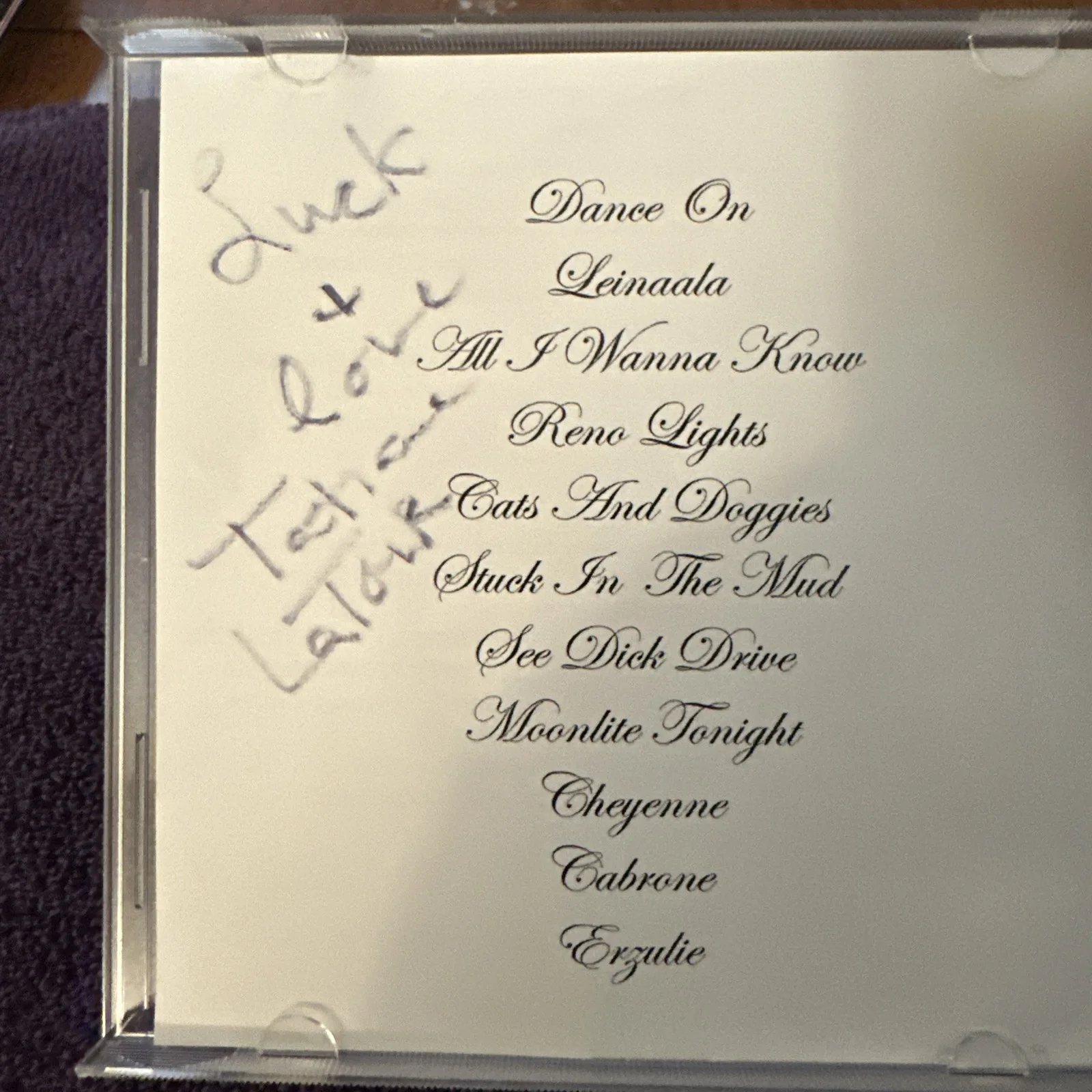 Sacramento Band Daisy Spot “st” Cd Signed, image 4
