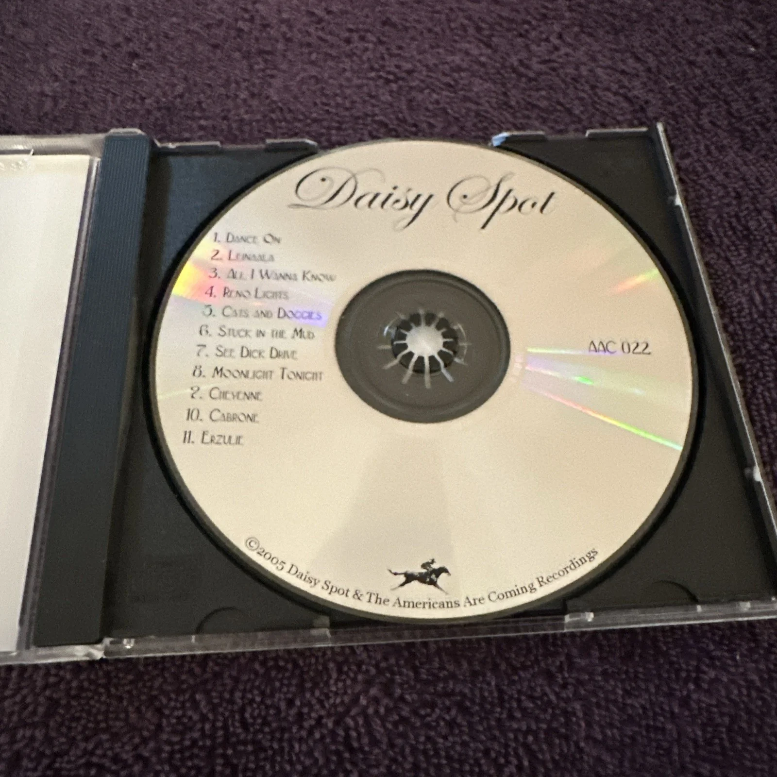 Sacramento Band Daisy Spot “st” Cd Signed, image 5