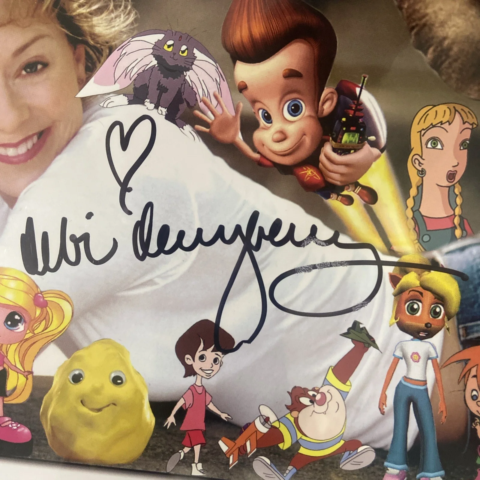 DEBI DERRYBERRY Signed 8x10 PHOTO ACTRESS JIMMY NEUTRON voice actress, изображение 2