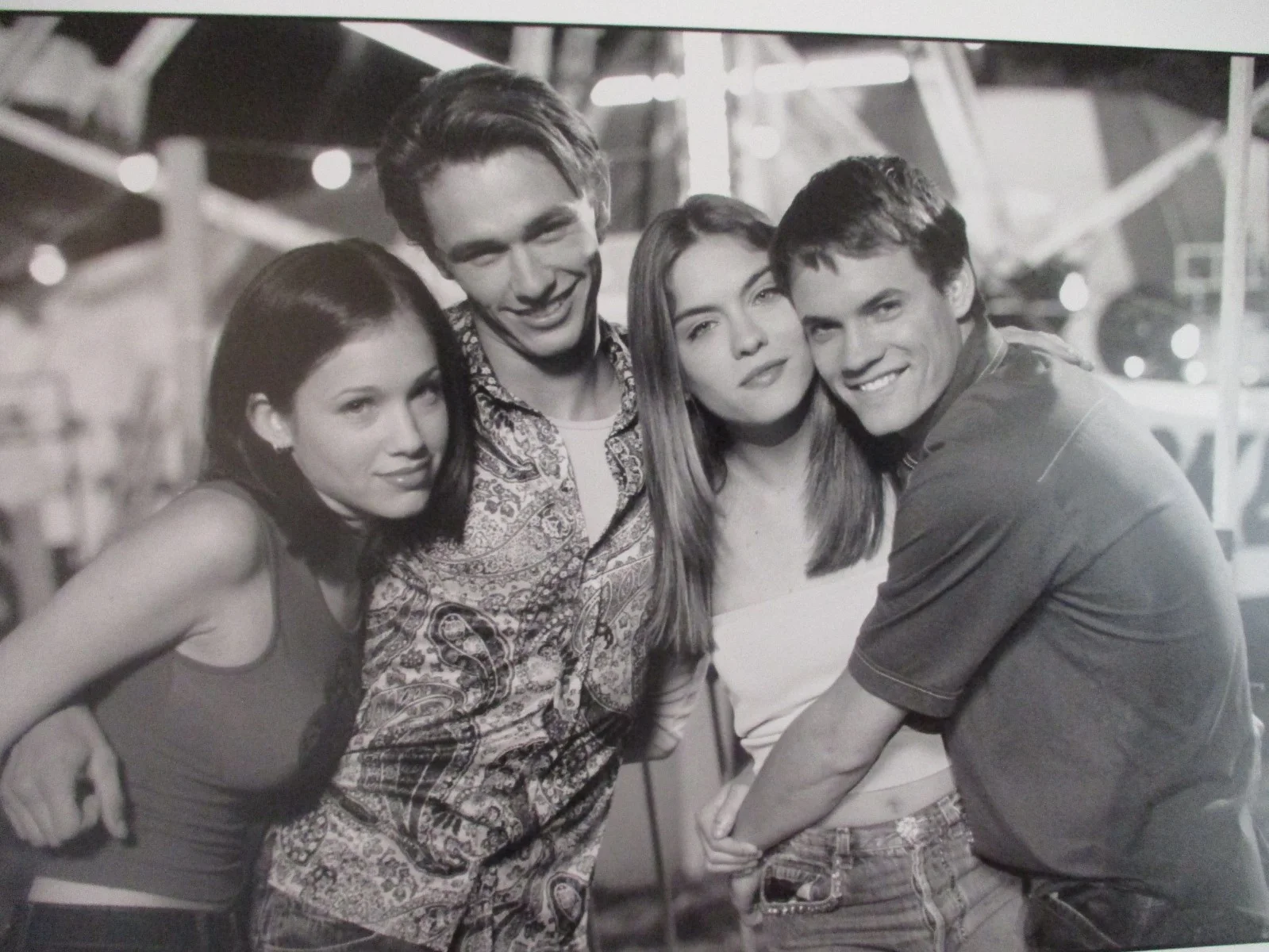 Shane West/Jodi Lyn O'Keefe/Marlo Sokoloff(WHATEVER IT TAKES)2000 10x8 B&W Photo, image 2