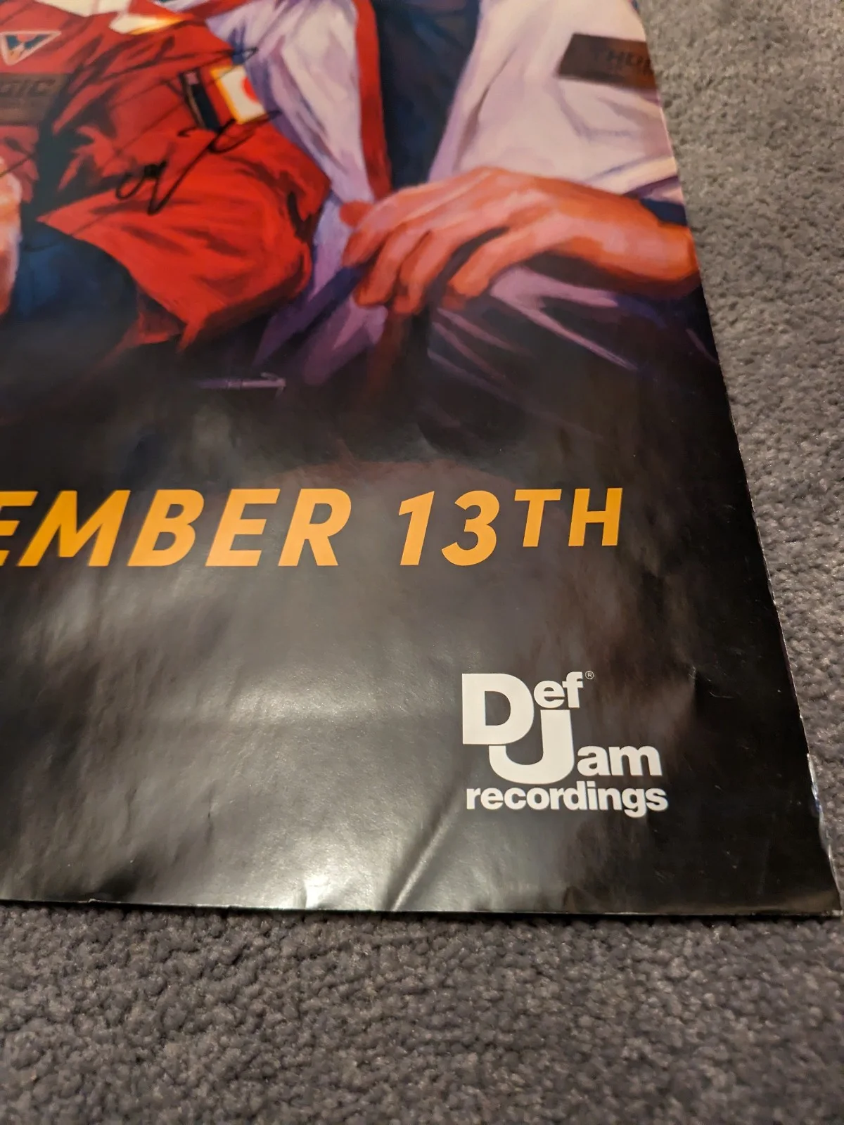 Logic — Logic – The Incredible True Story Signed Poster 24x36 | Authentic Autograph, image 5