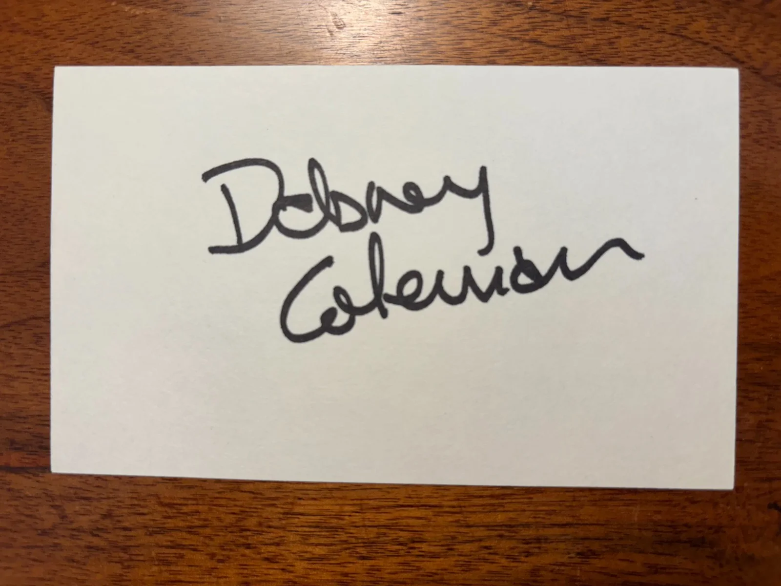 Dabney Coleman — Dabney Coleman Signed 3x5 + 10x8 unsigned photo + COA Letter of Authenticity, изображение 2