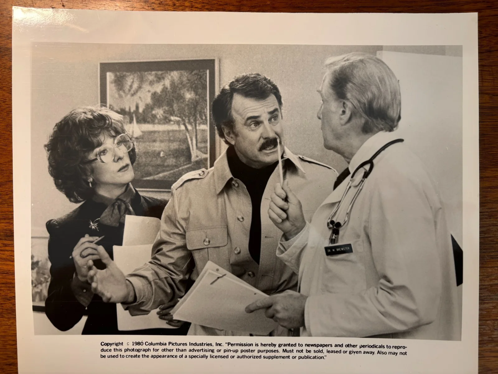 Dabney Coleman — Dabney Coleman Signed 3x5 + 10x8 unsigned photo + COA Letter of Authenticity, изображение 4