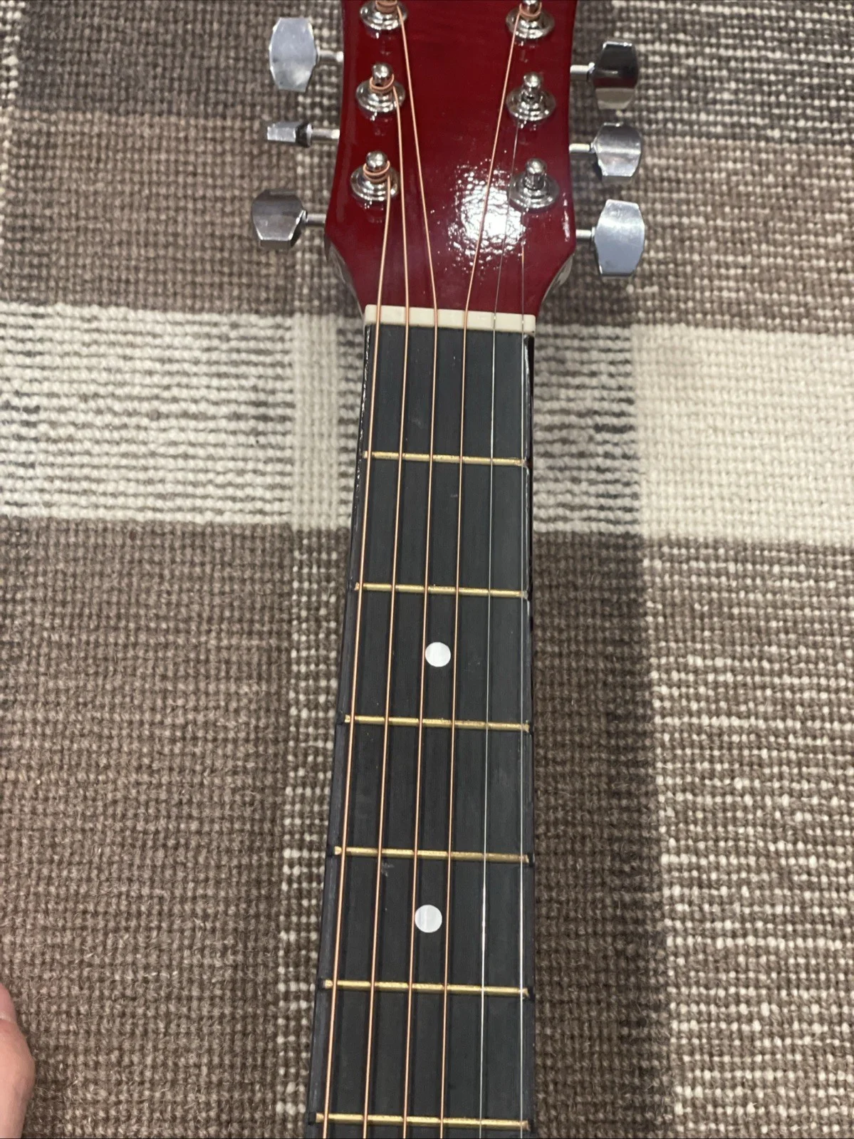 Beyonce Knowles — MAKE AN OFFER Authentic Beyoncé Knowles Signed Autographed Acoustic Guitar w/COA, image 2