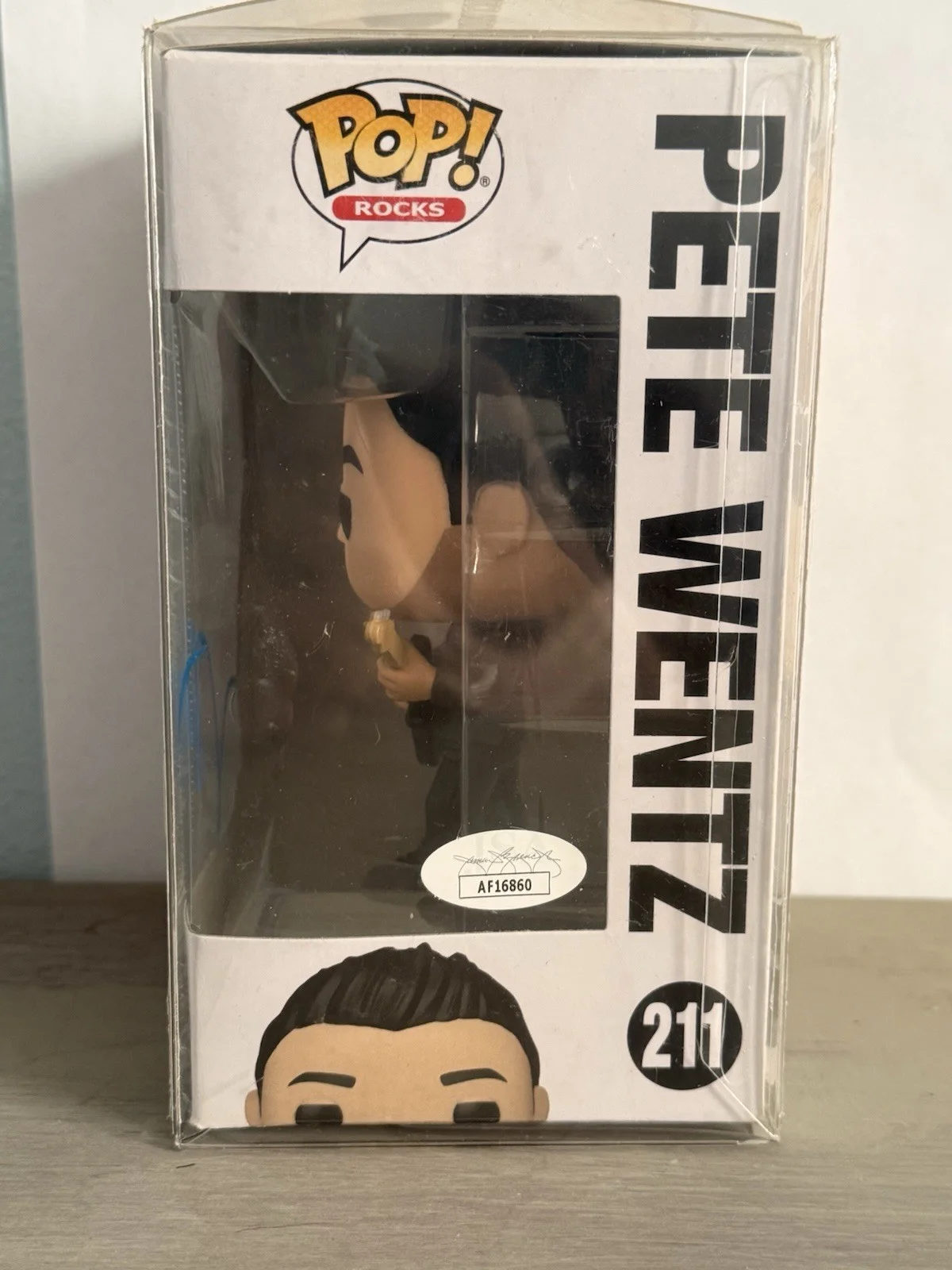 Fallout Boy Pete Wentz Funko Pop Autographed JSA Certified Signed Authentic, image 2