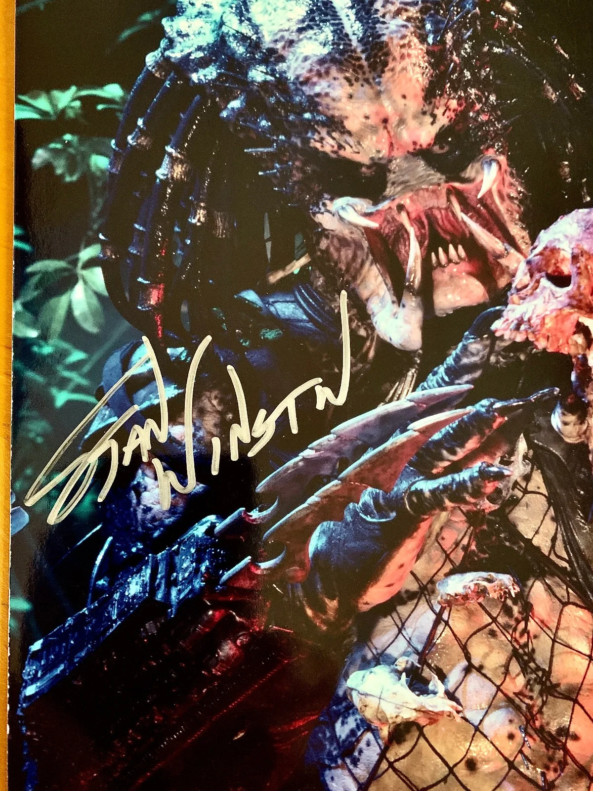 Stan Winston — Stan Winston PREDATOR photo Signature Autograph LOA, image 2