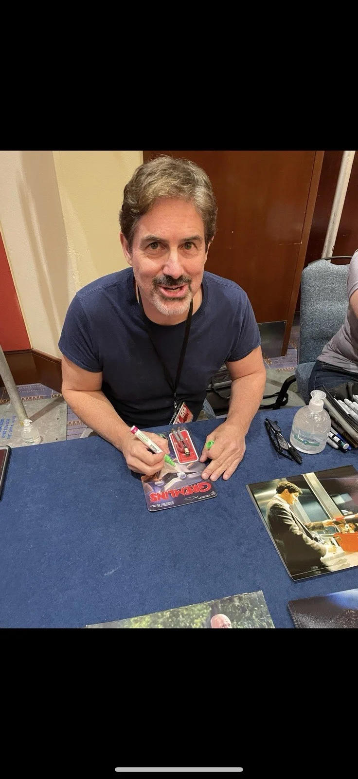 Zach Galligan Signed ReAction Gremlins Billy Peltzer Figure, image 4