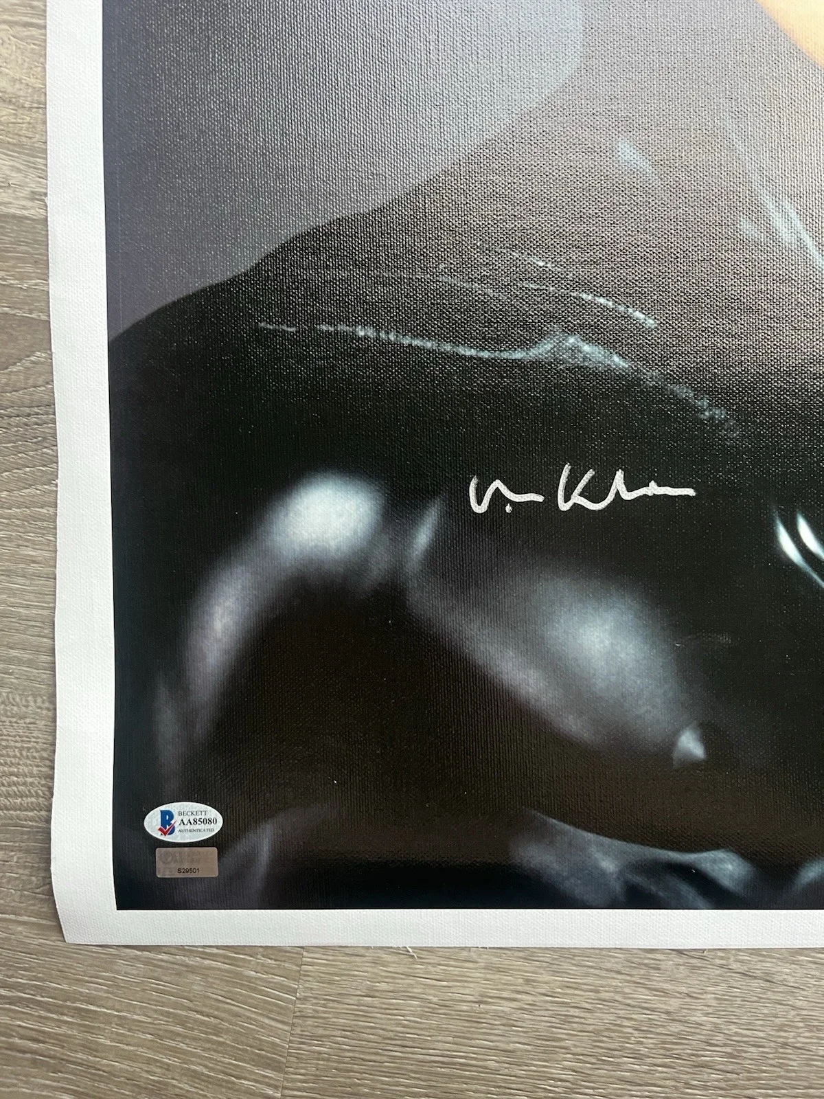 Val Kilmer — Val Kilmer Signed Batman 20x24 Canvas Beckett COA DC Marvel Bruce Wayne, image 5