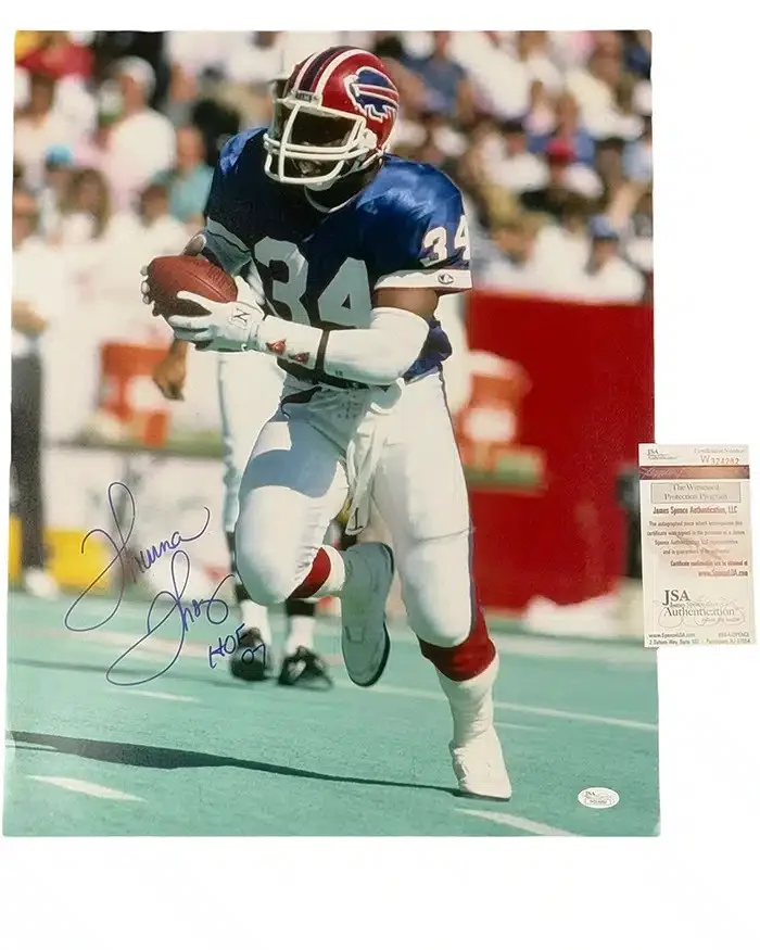 Thurman Thomas — Thurman Thomas signed 16x20 Photo Buffalo Bills Football JSA Authentication