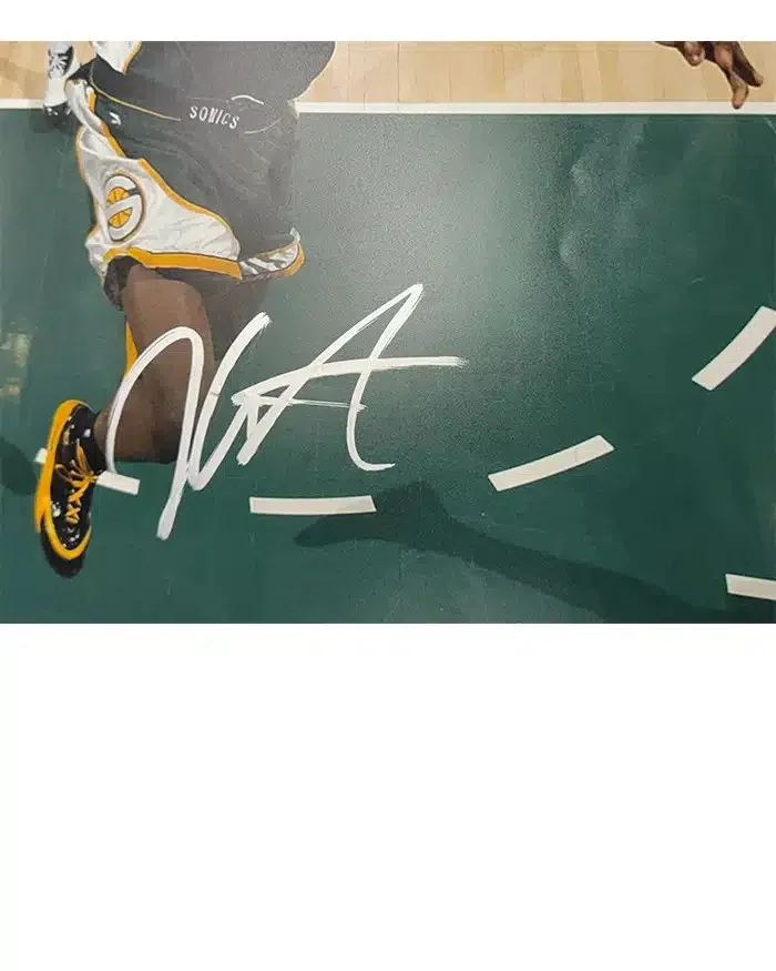 Kevin Durant — Kevin Durant signed 16x20 Photo Seattle Supersonics JSA Authentication, image 2