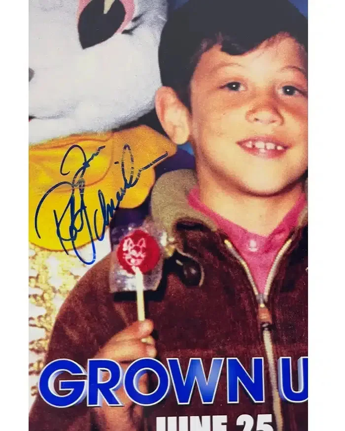 Rob Schneider — Rob Schneider signed 12x18 Poster Rob Hilliard Grown Ups JSA Authentication, image 2
