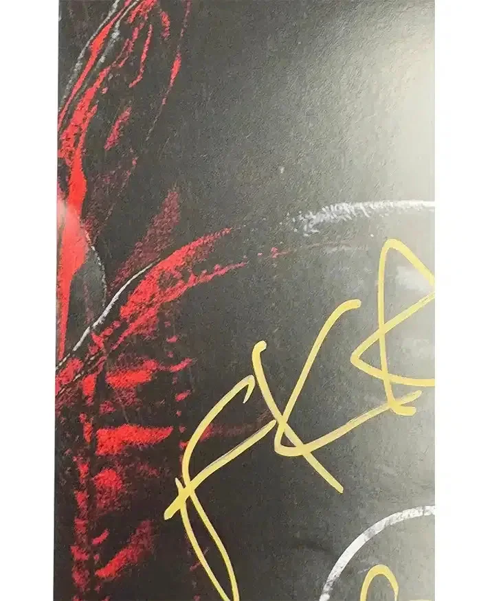 Bill Skarsgard, FKA twigs — Bill Skarsgard & FKA twigs signed Poster Eric Draven Shelly JSA Authentication, изображение 3