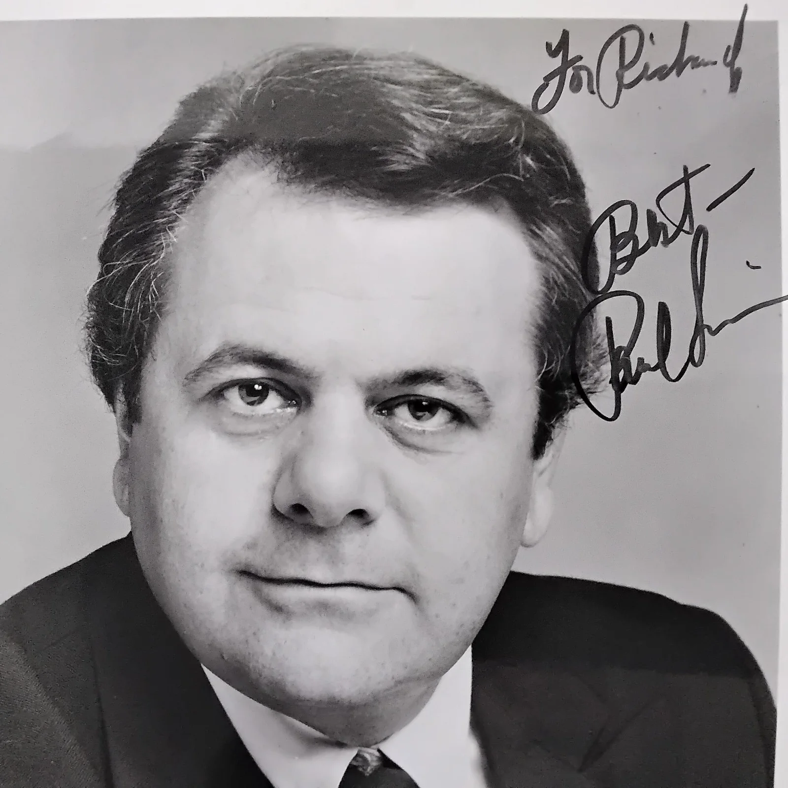 Paul Sorvino SIGNED Photo Movie TV Actor Goodfellas Nixon Dick Tracy Law & Order, изображение 3