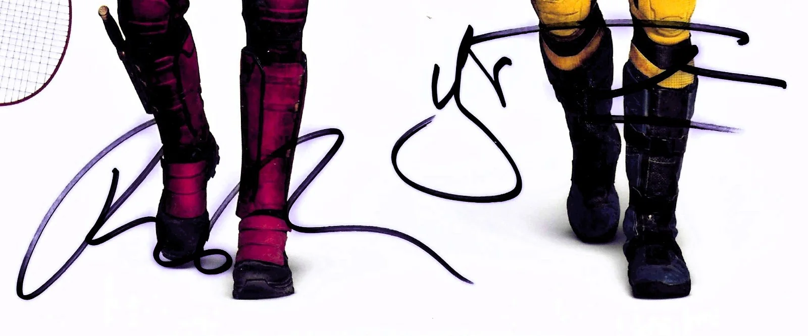 Ryan Reynolds — Hugh Jackman & Ryan Reynolds Signed as DEADPOOL & WOLVERINE with COA 8 ¼ x 11 ¾, изображение 2
