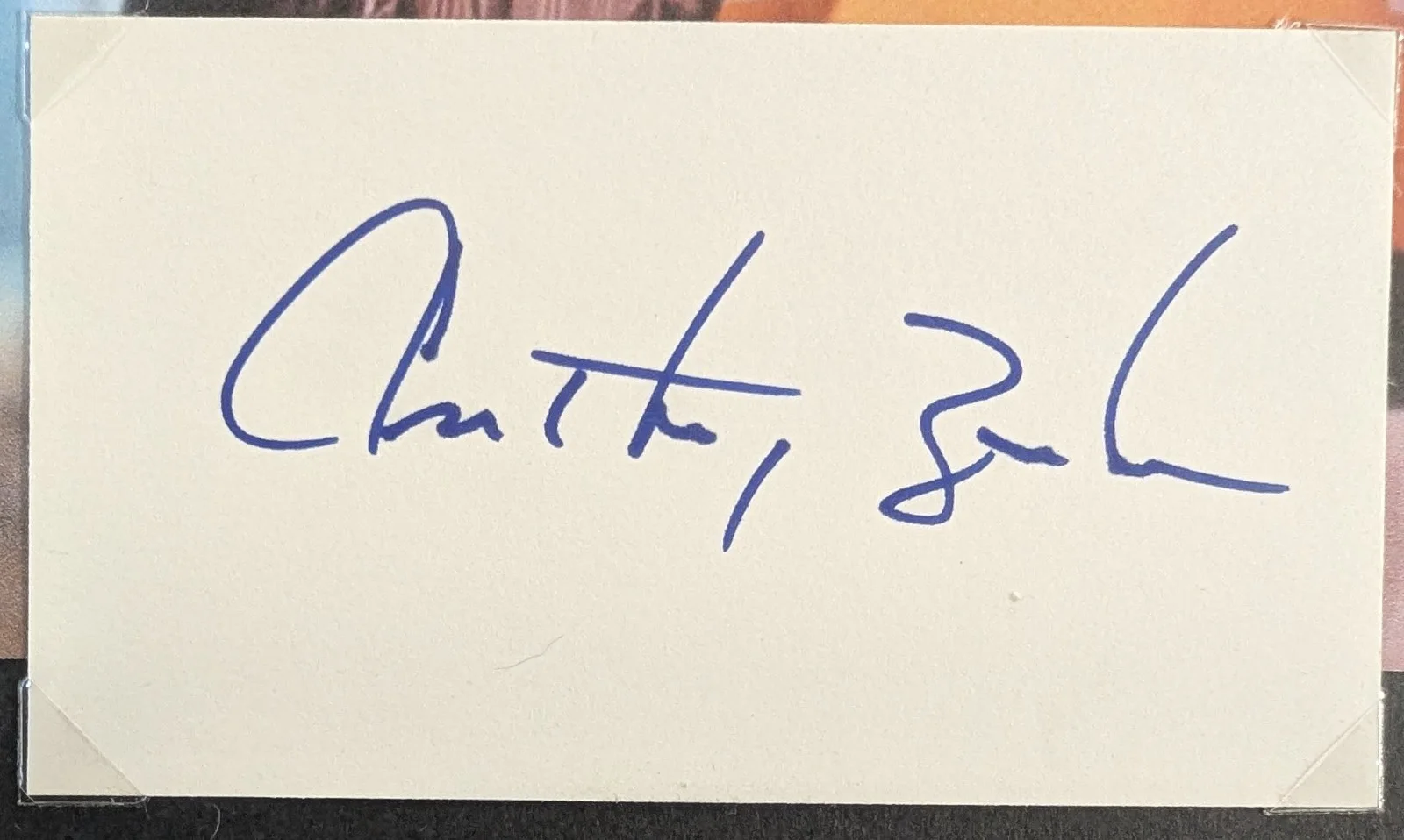 Anthony Zerbe Signed & Mounted Autograph Page - Licence To Kill, Cool Hand Luke, image 2