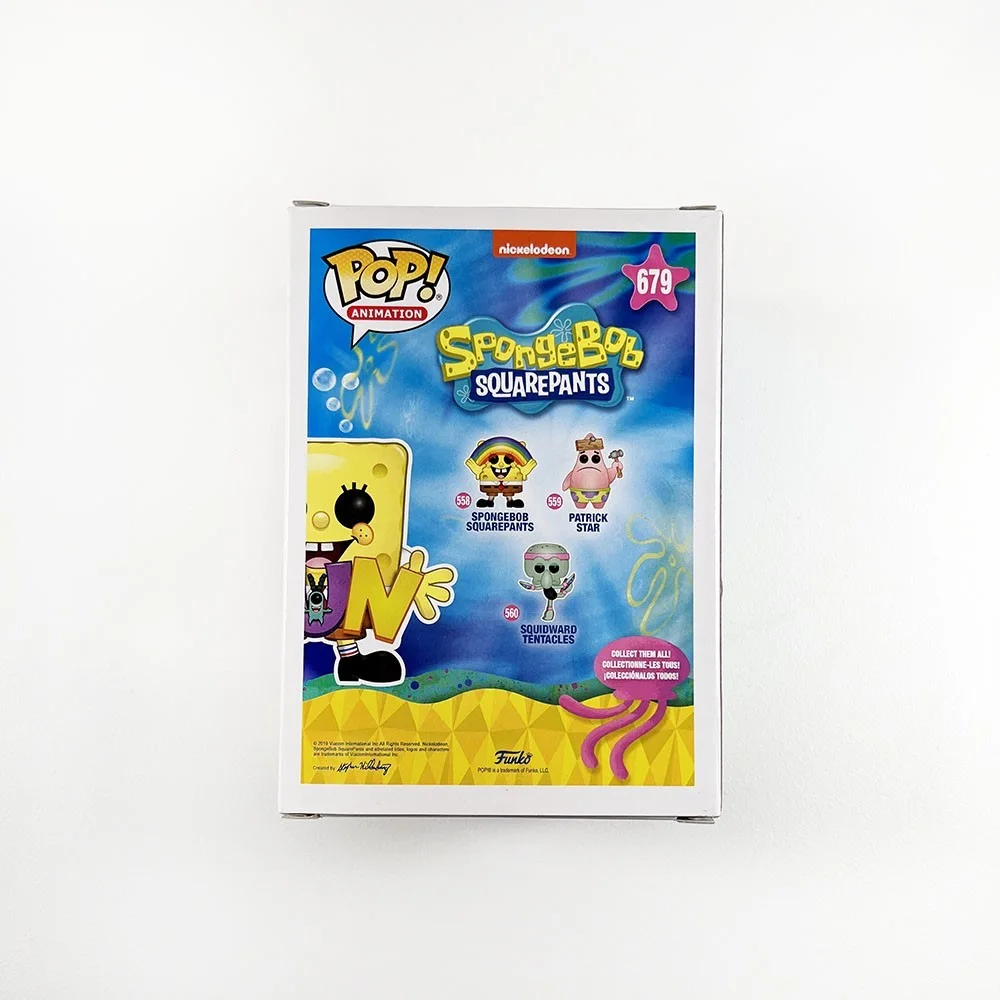 Tom Kenny — Tom Kenny Spongebob 679 Autographed Signed Funko Pop Certified Authentic BAS COA, image 5