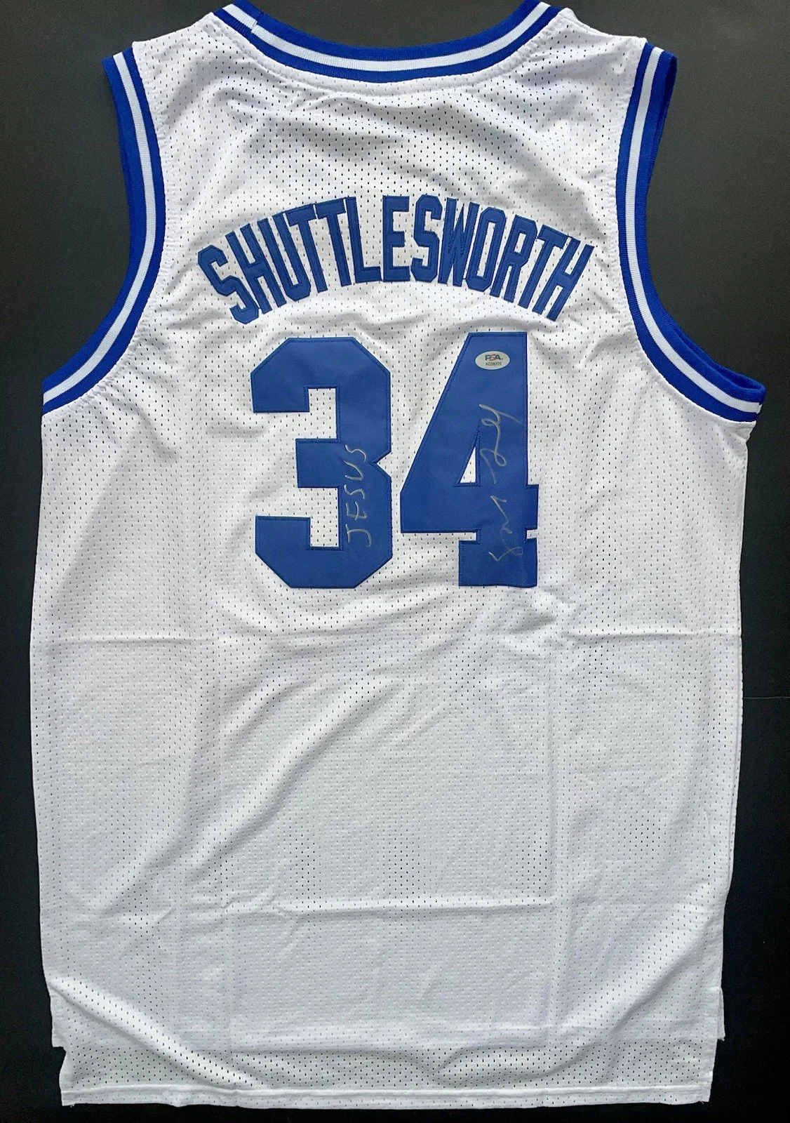 Spike Lee — Spike Lee Signed Autographed Jesus Shuttlesworth Jersey He Got Game Psa/Dna Coa, изображение 2