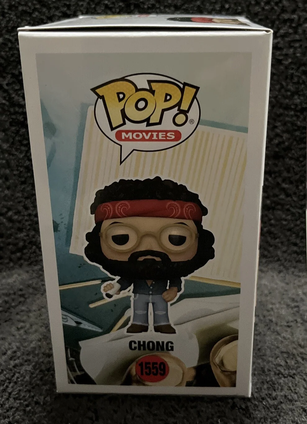 Tommy Chong — Tommy Chong SIGNED Up In Smoke Vinyl Funko Pop Movies #1559 JSA COA, изображение 5