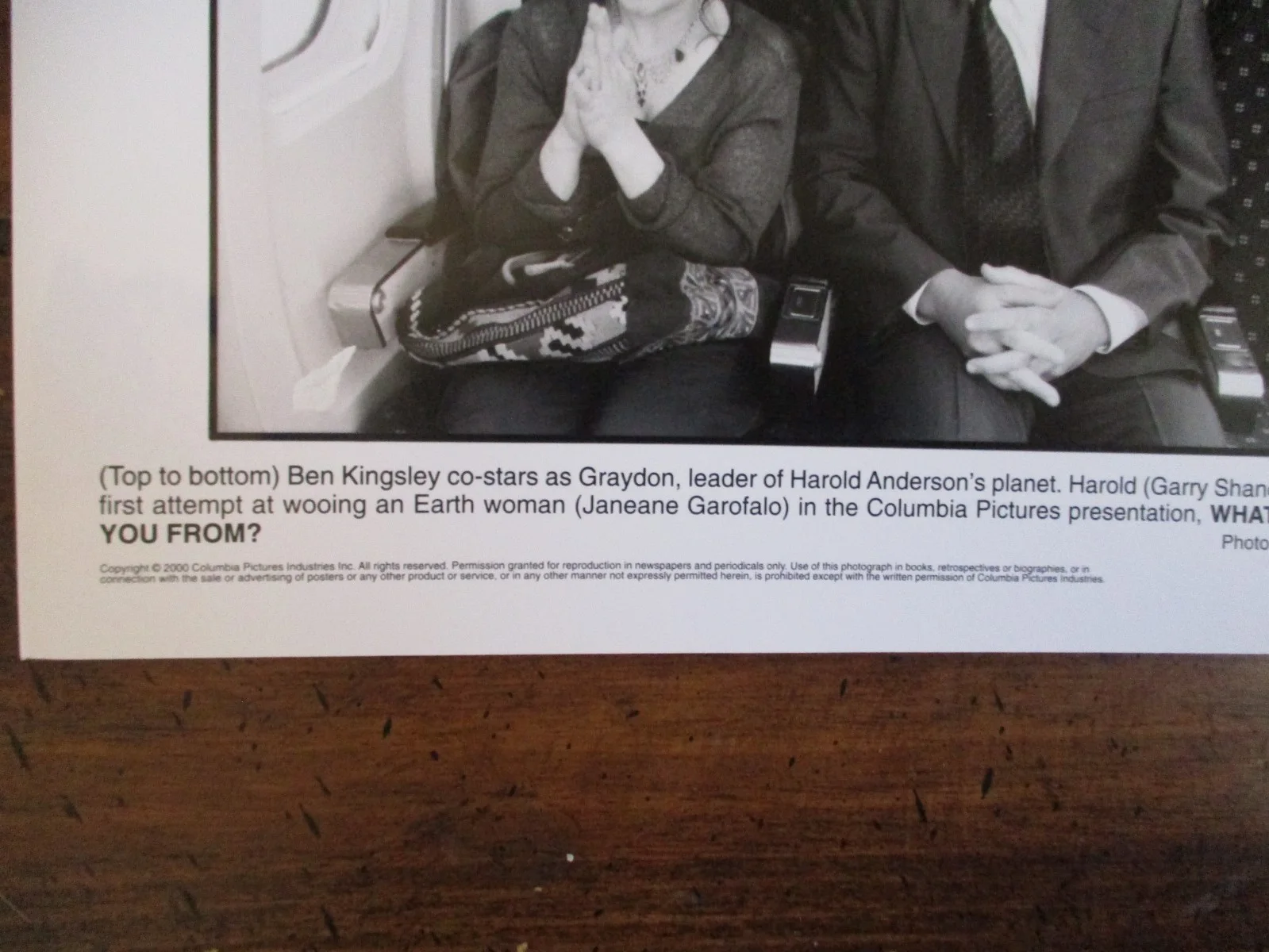 Garry Shandling/Janeane Garofalo/Ben Kingsley(WHAT PLANET ARE YOU FROM?)00 Photo, изображение 3