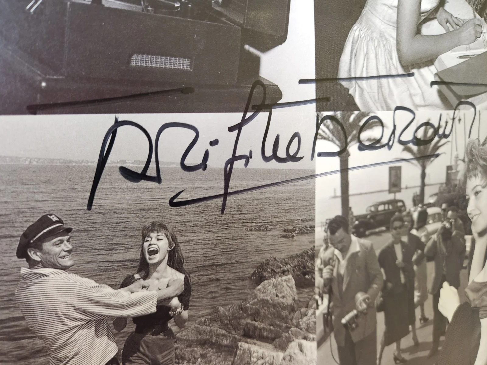 AUTHENTIC BRIGITTE BARDOT SIGNED PICTURES - 2 Autographs- Beautiful Young Photo, изображение 2