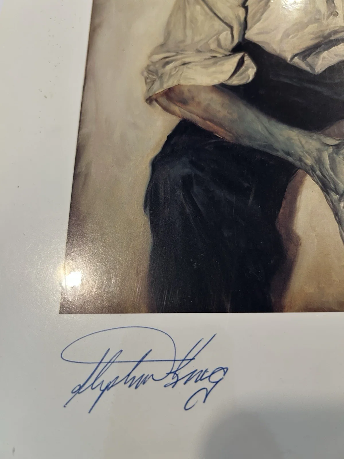 Phil Hale, Stephen King — Insomnia SIGNED!!! Stephen King & Phil Hale (Autograph) 12x18 Art Print JSA COA, изображение 4