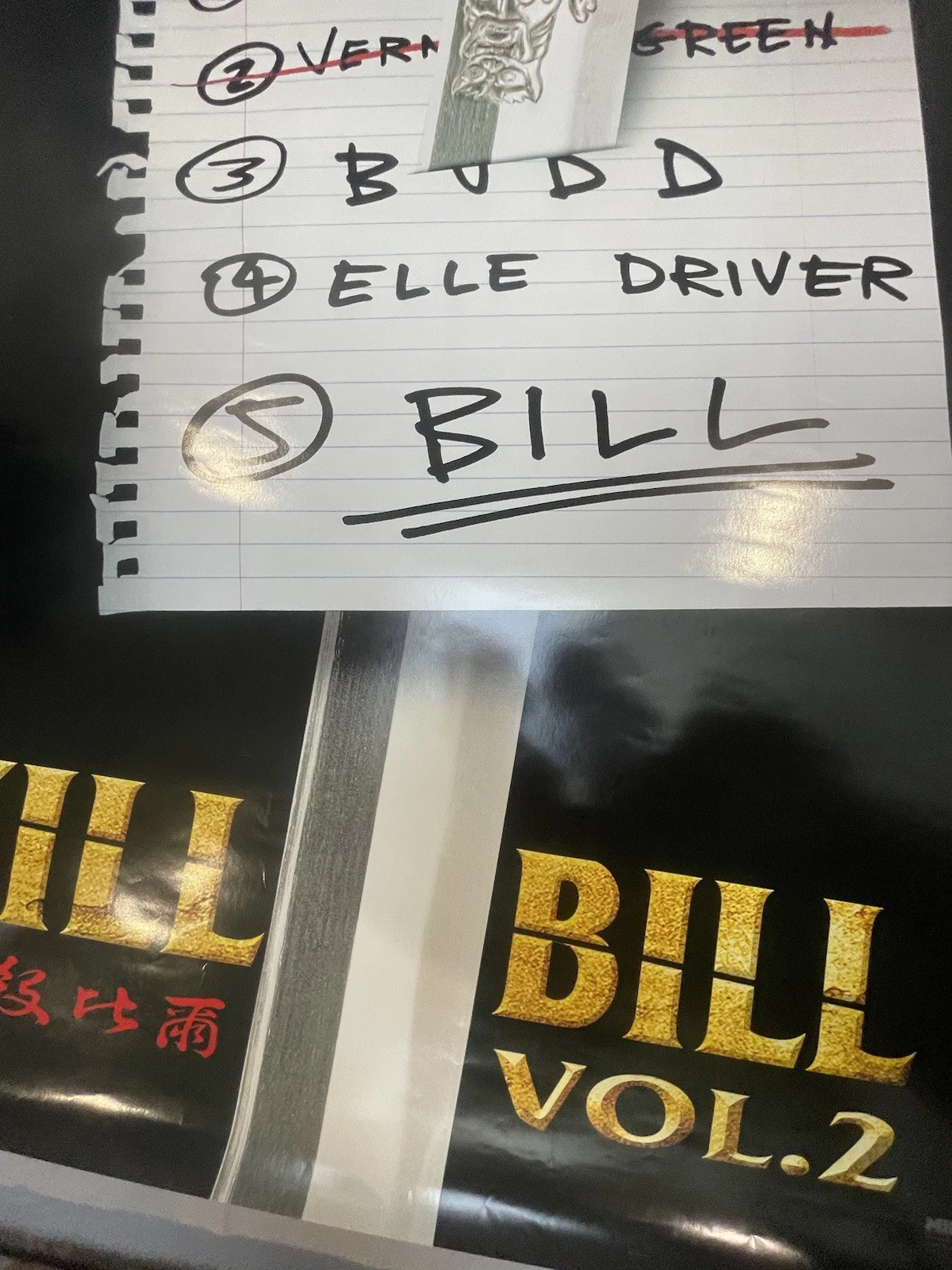 Kill Bill 2 Original Cinema One Sheet Posters X2 27x40, image 4