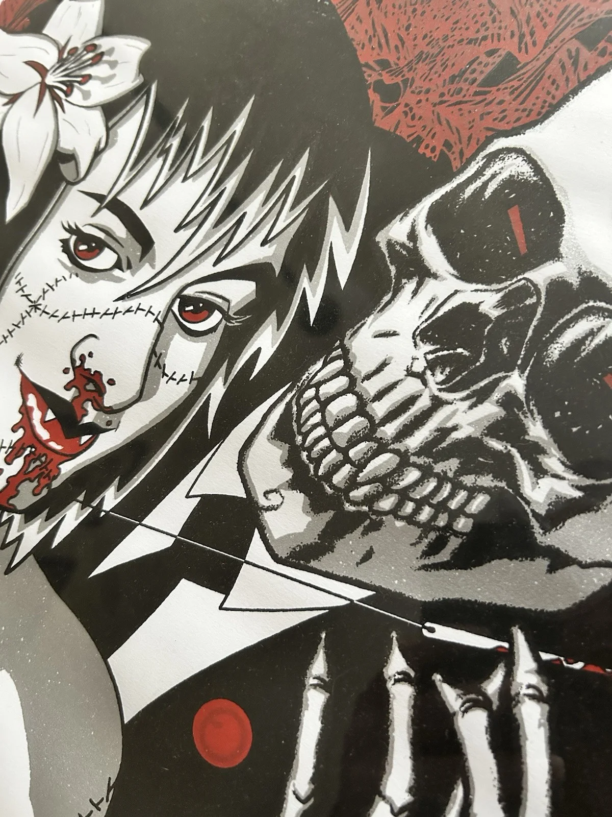 Queens Of The Stone Age Show Poster; Brian Ewing Screenprint, Signed & Numbered, image 5
