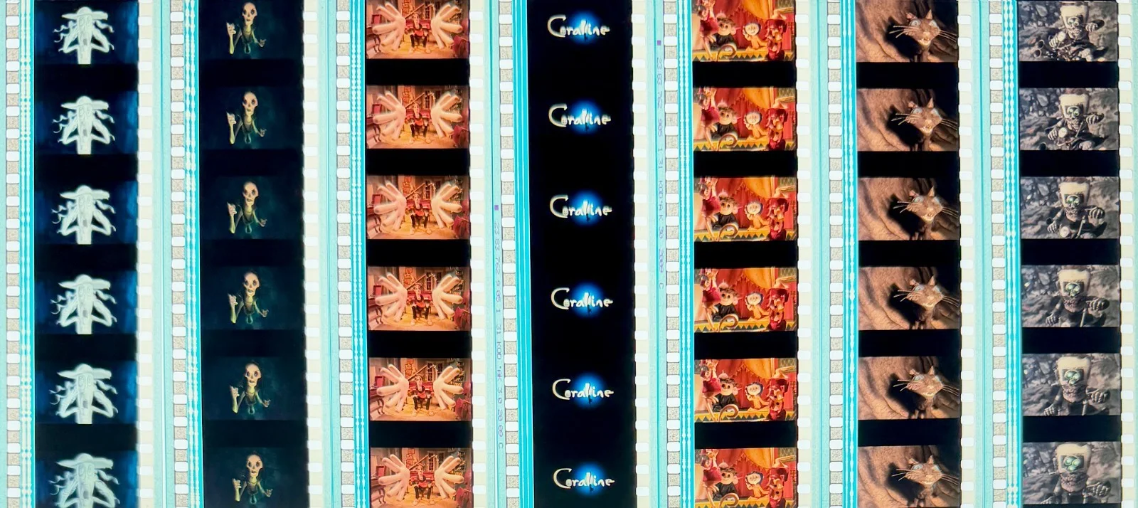Coraline 2009 Very Rare Unmounted Genuine 35mm Film Cells, изображение 3