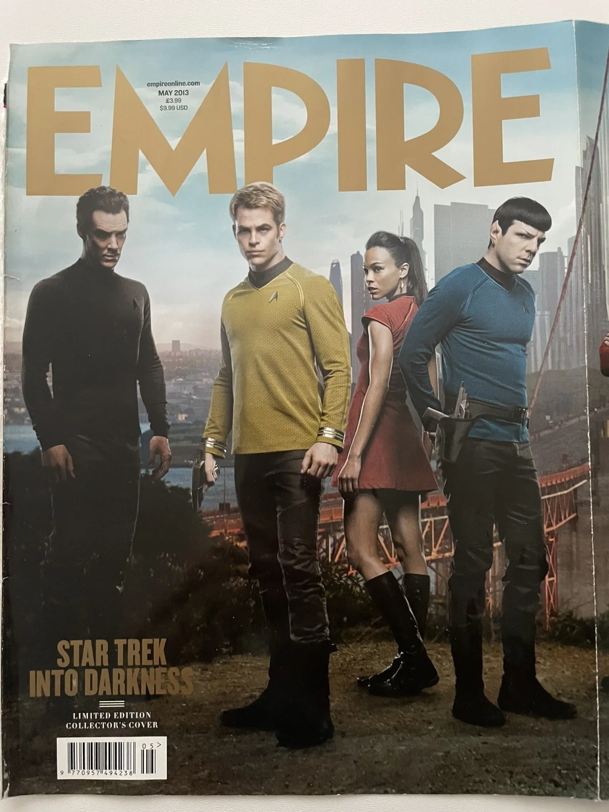 STAR TREK INTO THE DARKNESS - EMPIRE MAGAZINE LIMITED EDITION COLLECTORS COVER, изображение 2