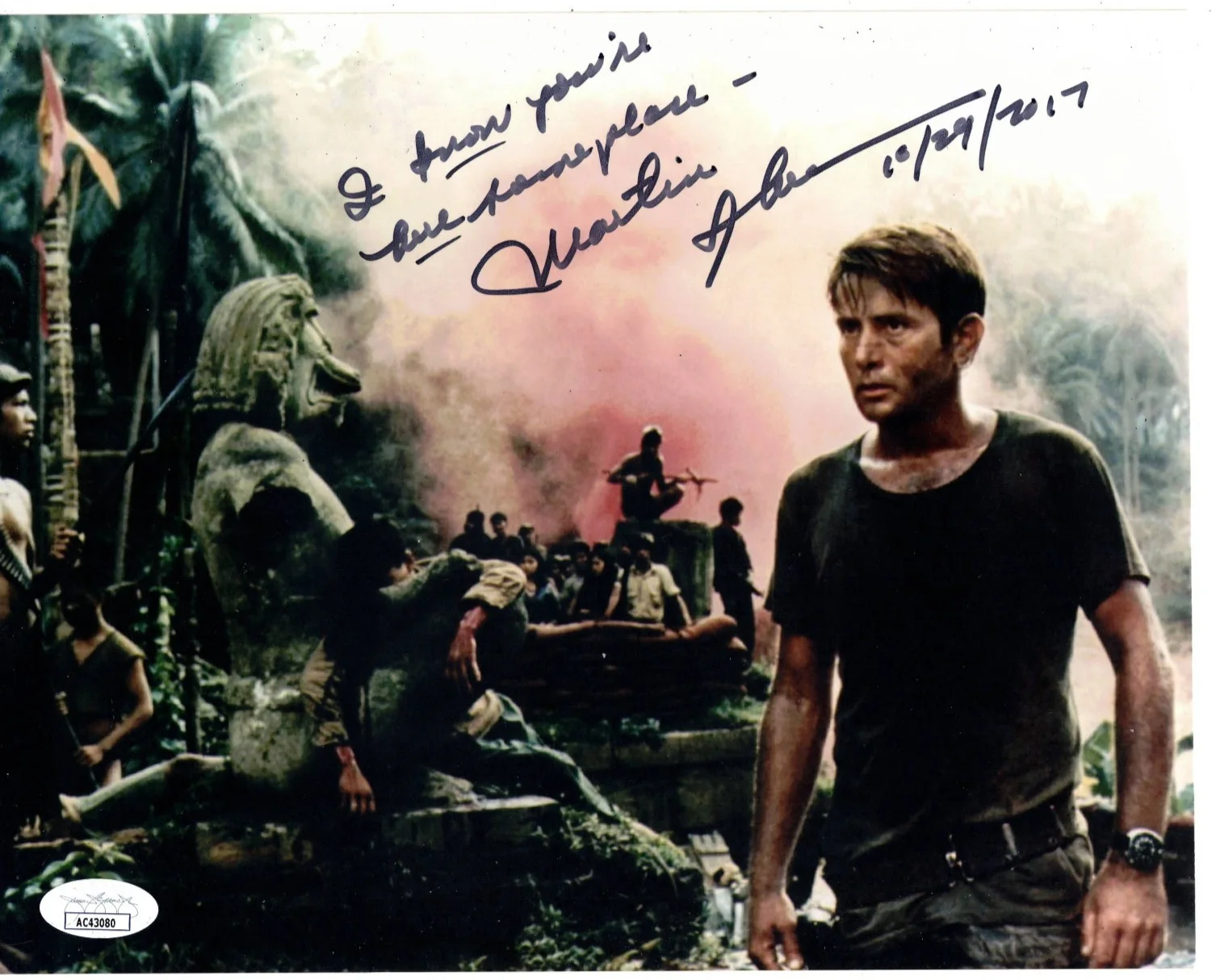 Martin Sheen Authentic Signed 8x10 "Apocalypse Now" Photo Autographed JSA COA, изображение 2