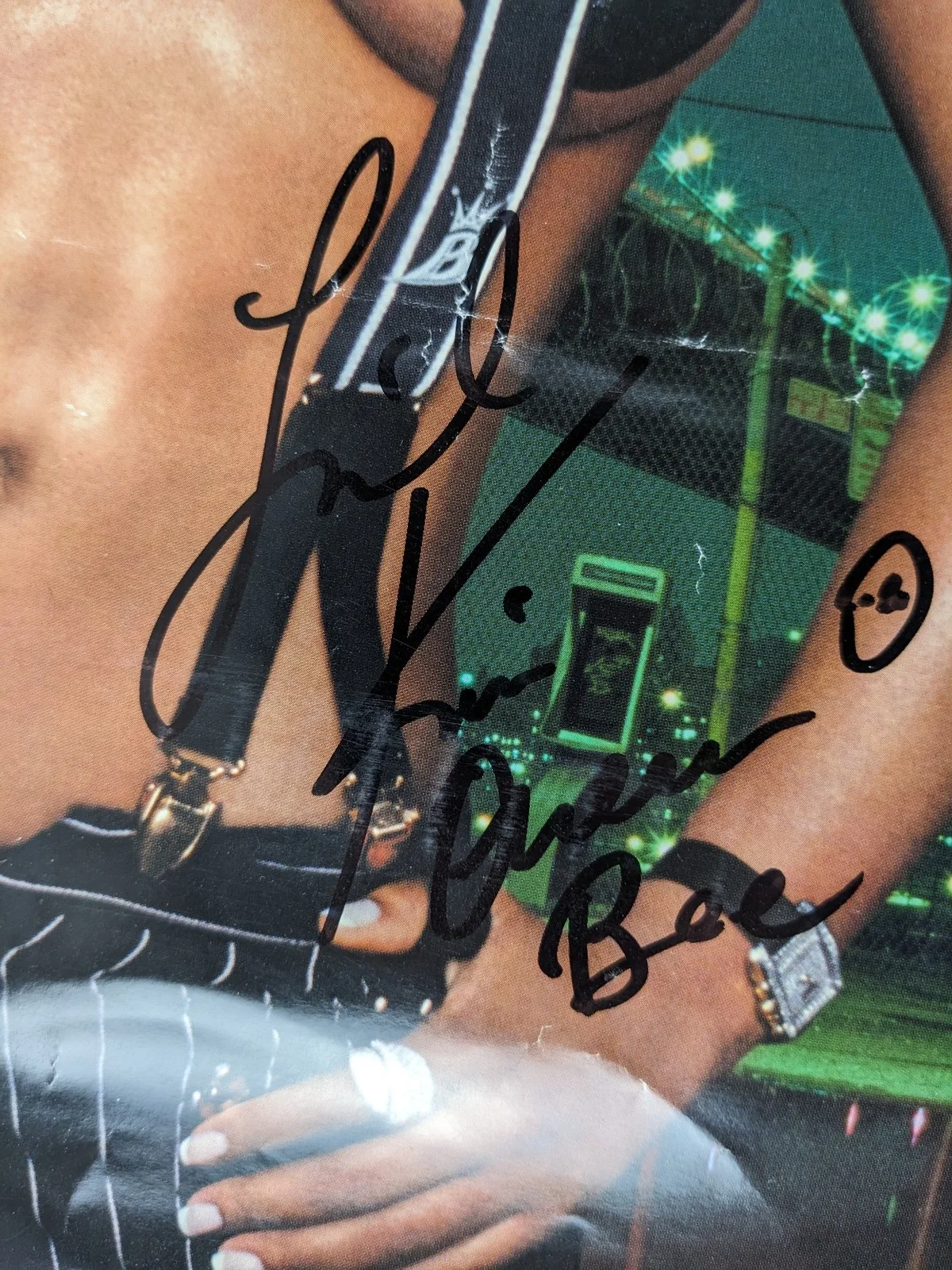Lil Kim Signed 18x24 Poster Autographed Queen Bee Damaged JSA COA, изображение 2