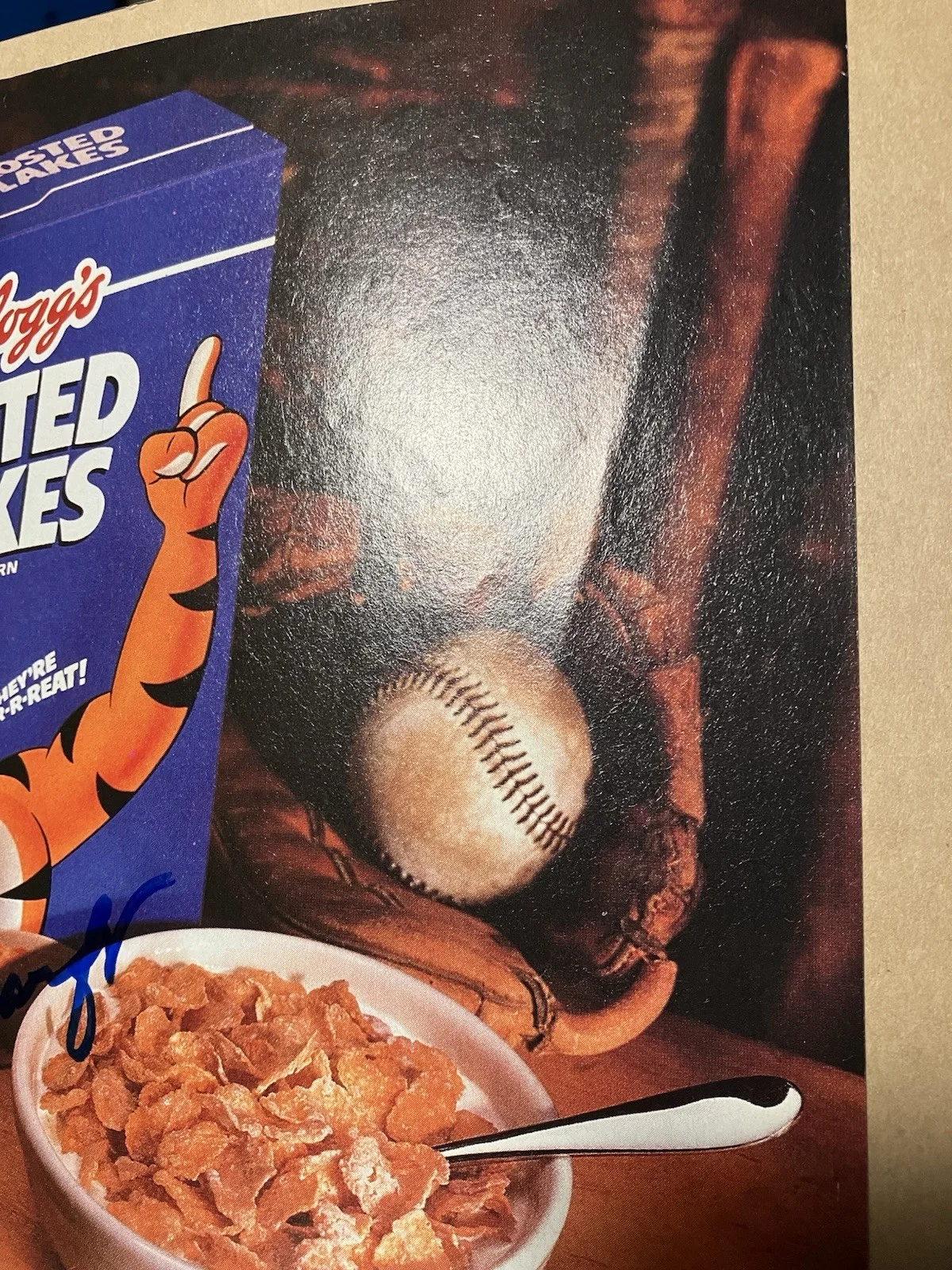 Thurl Ravenscroft Authentic Signed Frosted Flakes Magazine Page, Voice of Tony, изображение 2