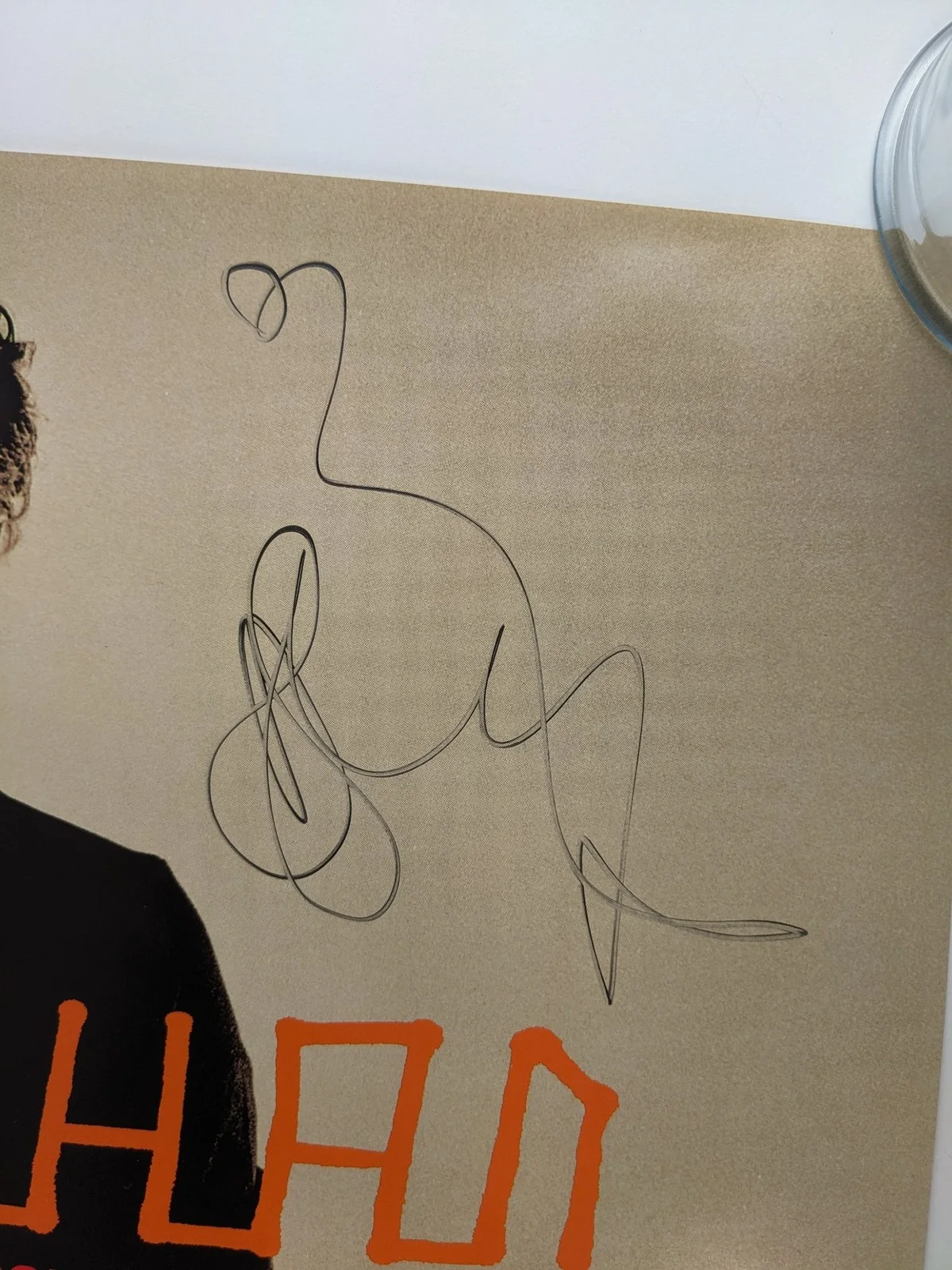 Dave Gahan Signed 18x24 Poster Paper Monsters Autographed JSA COA, image 2