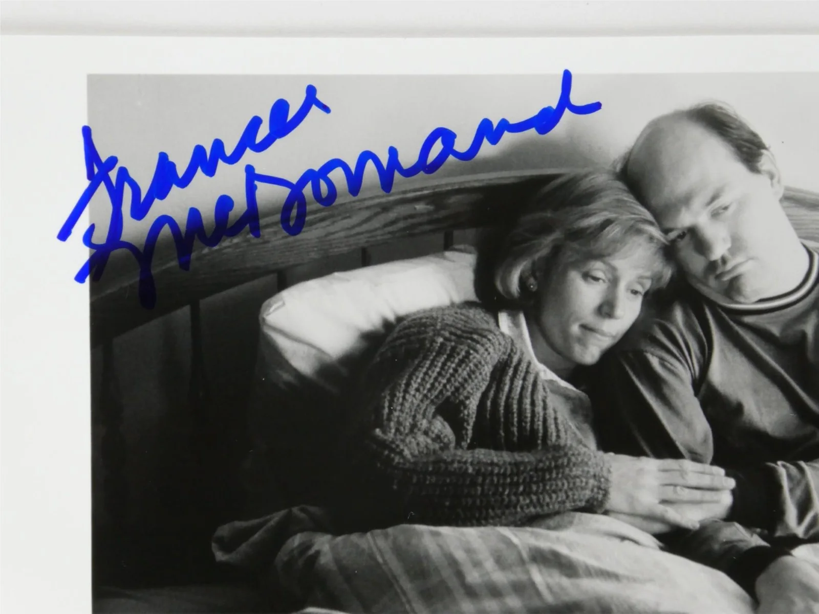 Frances McDormand — Frances McDormand Steve Buscemi Signed 8x10 Promo Photo Fargo JSA COA, изображение 3