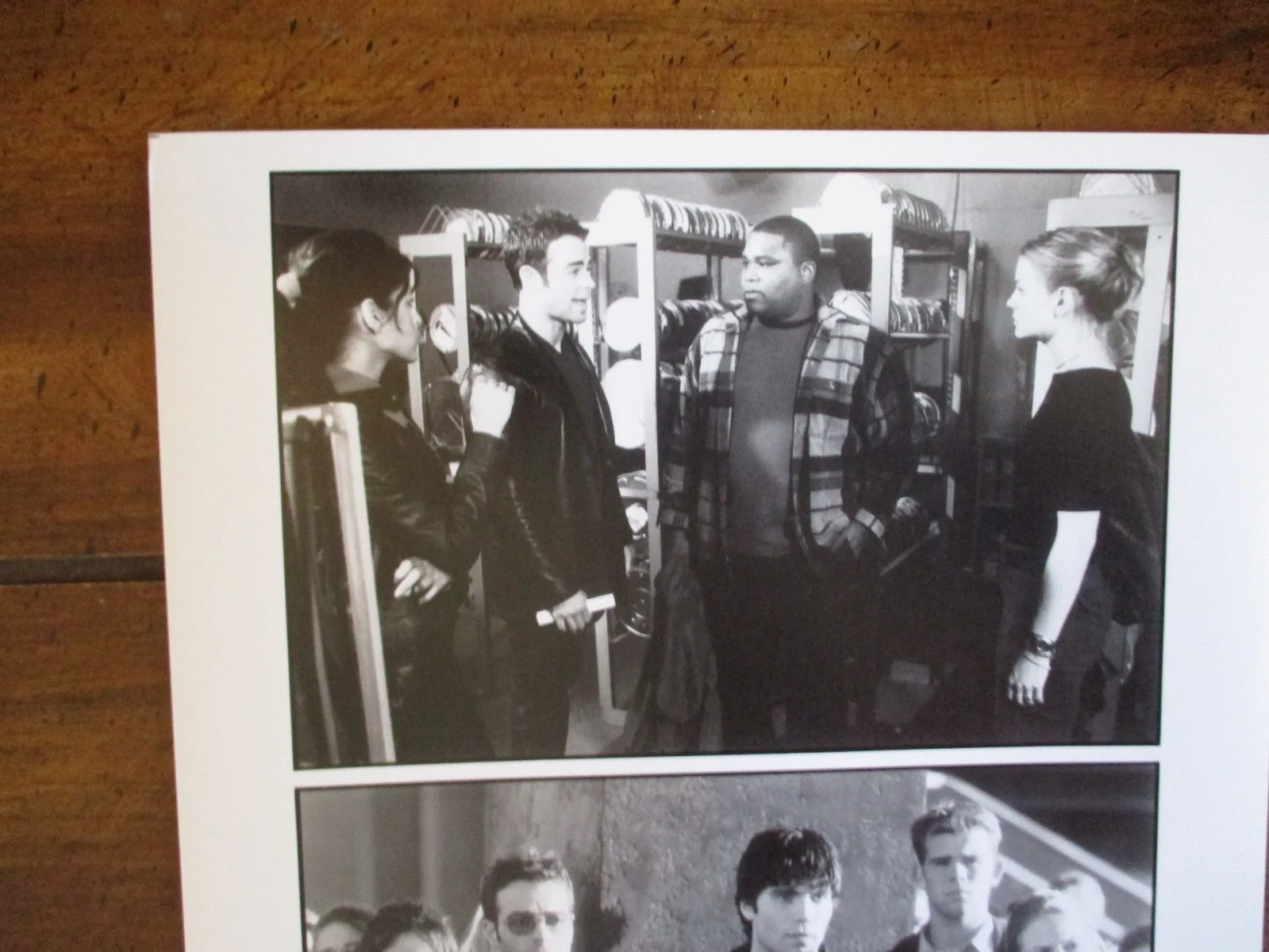 Jennifer Morrison/Anson Mount/Eva Mendes(URBAN LEGENDS:FINAL CUT)2000 B&W Photo, image 2