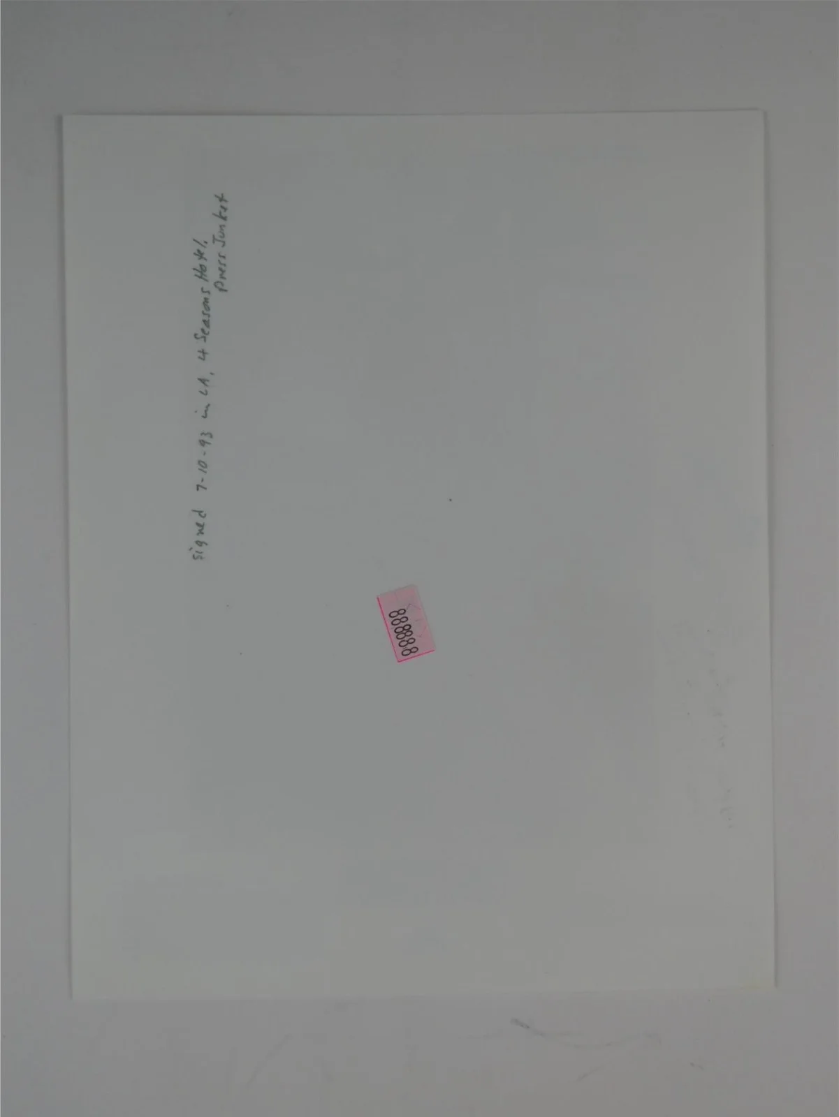 Jane Curtin — Jane Curtin Signed 8x10 Promo Photo Coneheads Personalized Doug JSA COA, изображение 4